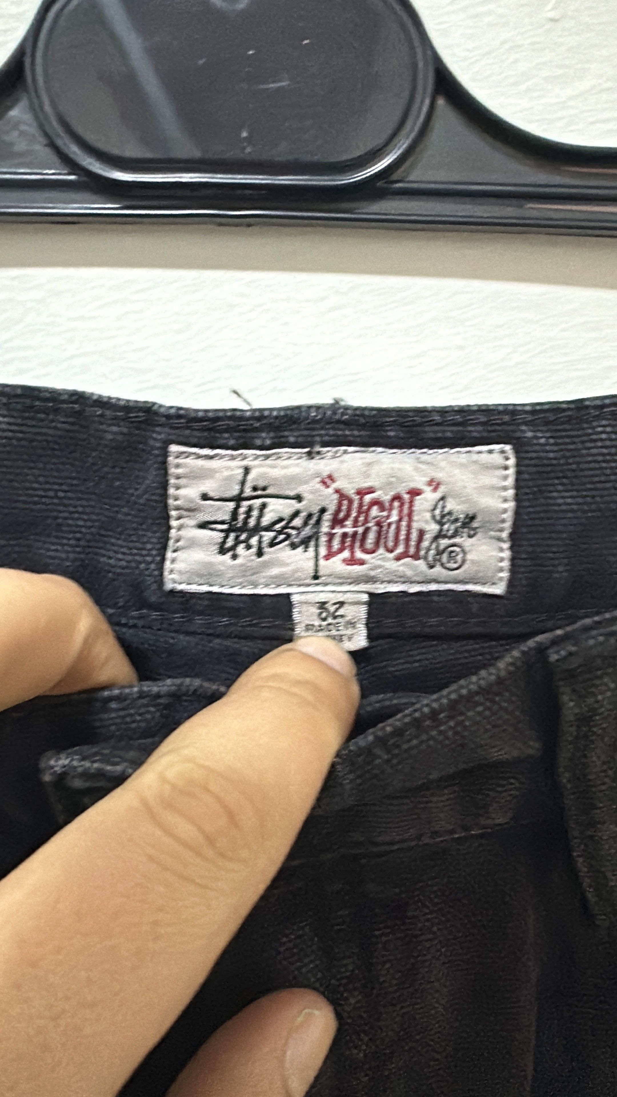 Stussy Stussy Big Ol Jean Black Size 32 Size US 32 / EU 48 - 7 Thumbnail