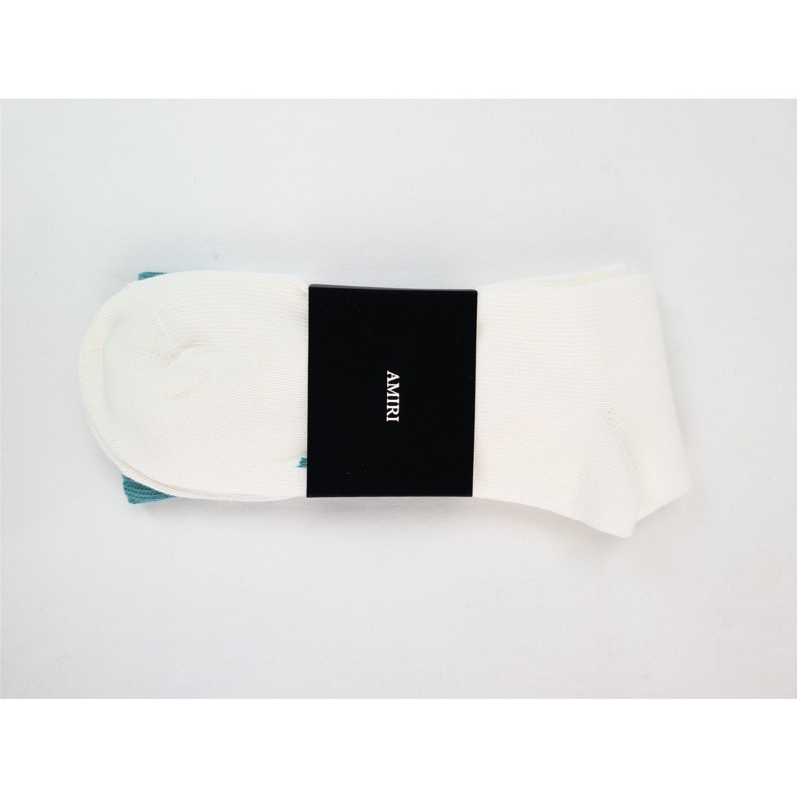Amiri o1rshd1 Q:2 / Size: 45-46 / Wave Socks in Sea Blue Size ONE SIZE - 14 Thumbnail