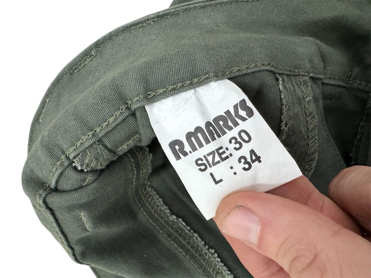 Tornado Mart Rare flared multipocket navy cargo pants tornado mart style Size US 30 / EU 46 - 6 Thumbnail