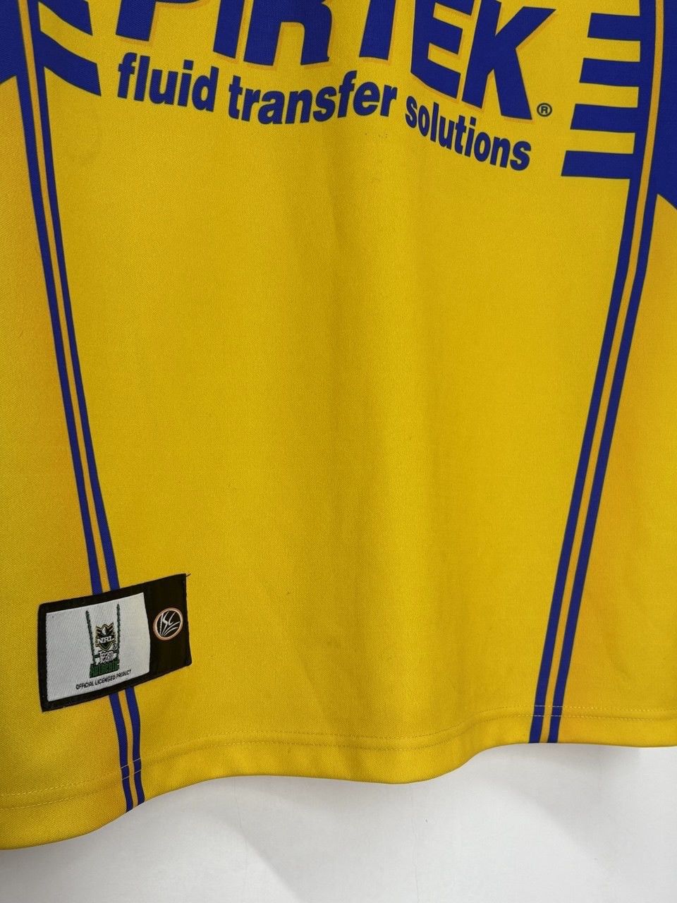 Rugby Ralph Lauren Rare Vintage ISC Parramatta Eels NRL Licensed Jersey Size US L / EU 52-54 / 3 - 9 Thumbnail