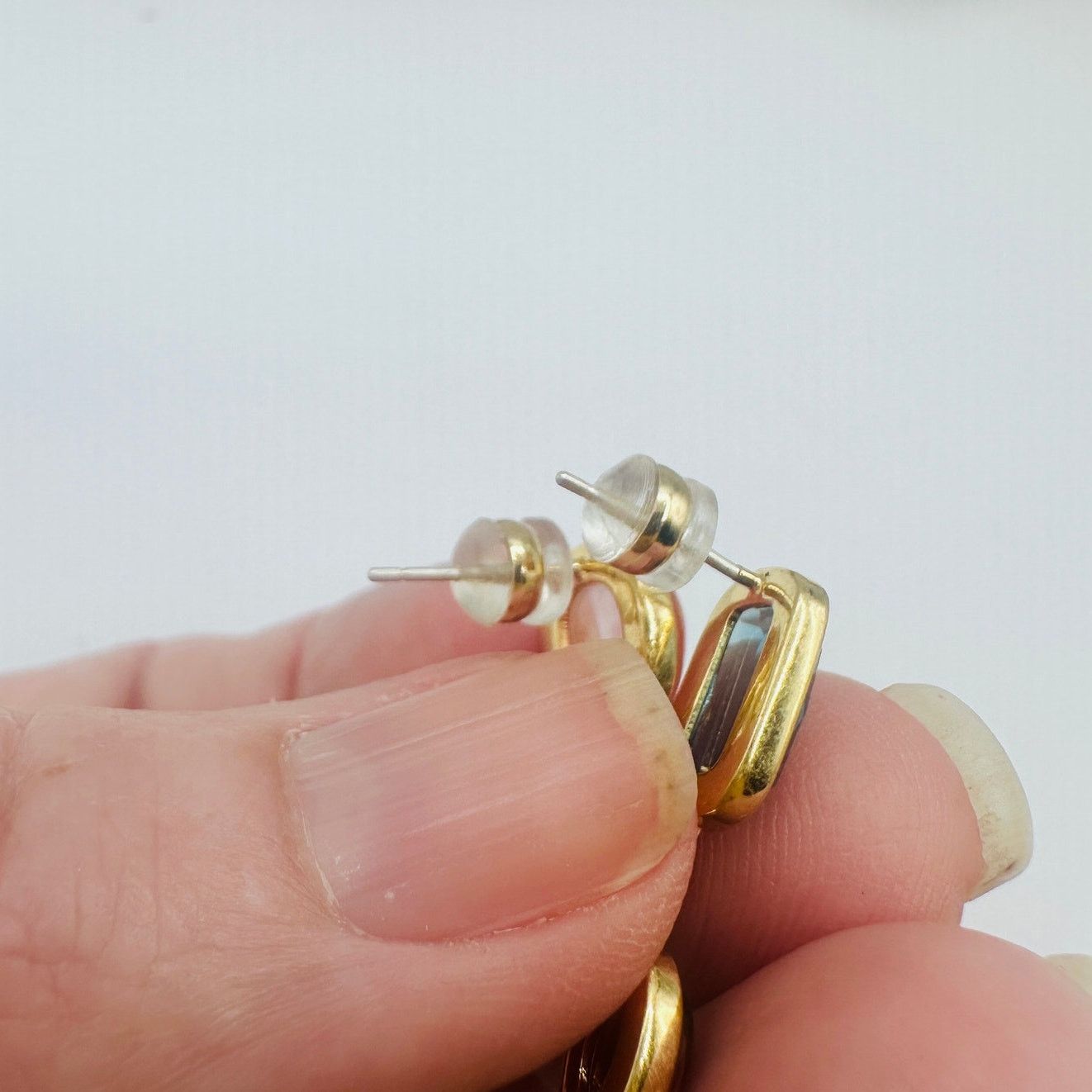 The Unbranded Brand Delia 18K Gold Vintage Mismatch Drop Earring Size ONE SIZE - 7 Thumbnail