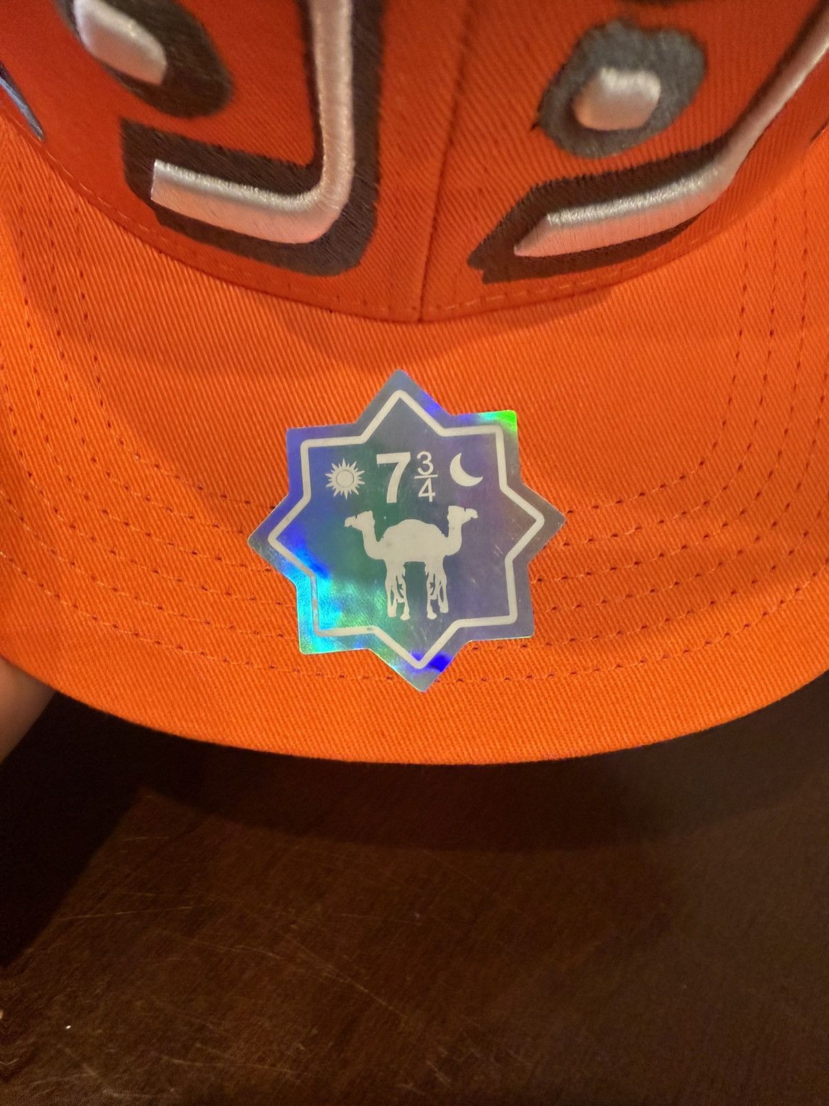 murd333r.fm murd333r.fm Orange Hat 7 3/4 Size ONE SIZE - 5 Thumbnail