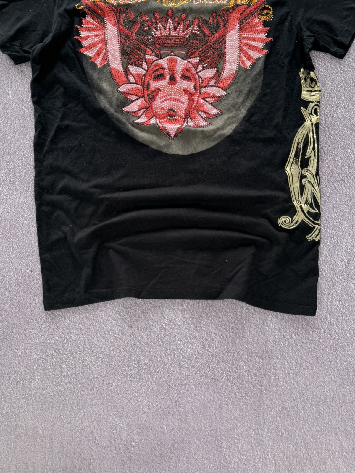 Christian Audigier Christian audigier t shirt tattoo style vintage old school Size US XL / EU 56 / 4 - 3 Thumbnail