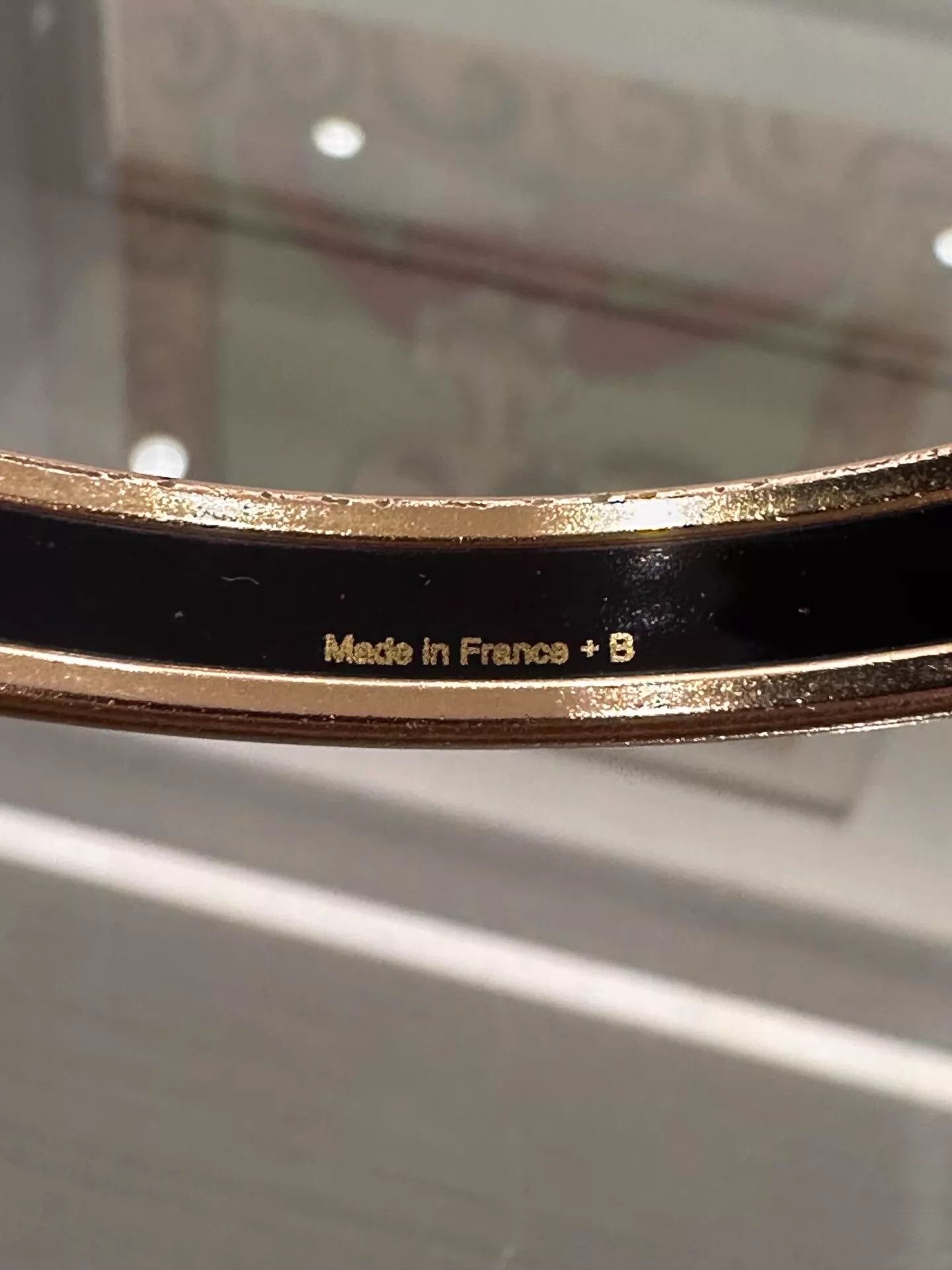 Hermes Hermes Tea For Two HorseHead Logo Bangle 62mm 99New Size ONE SIZE - 7 Thumbnail