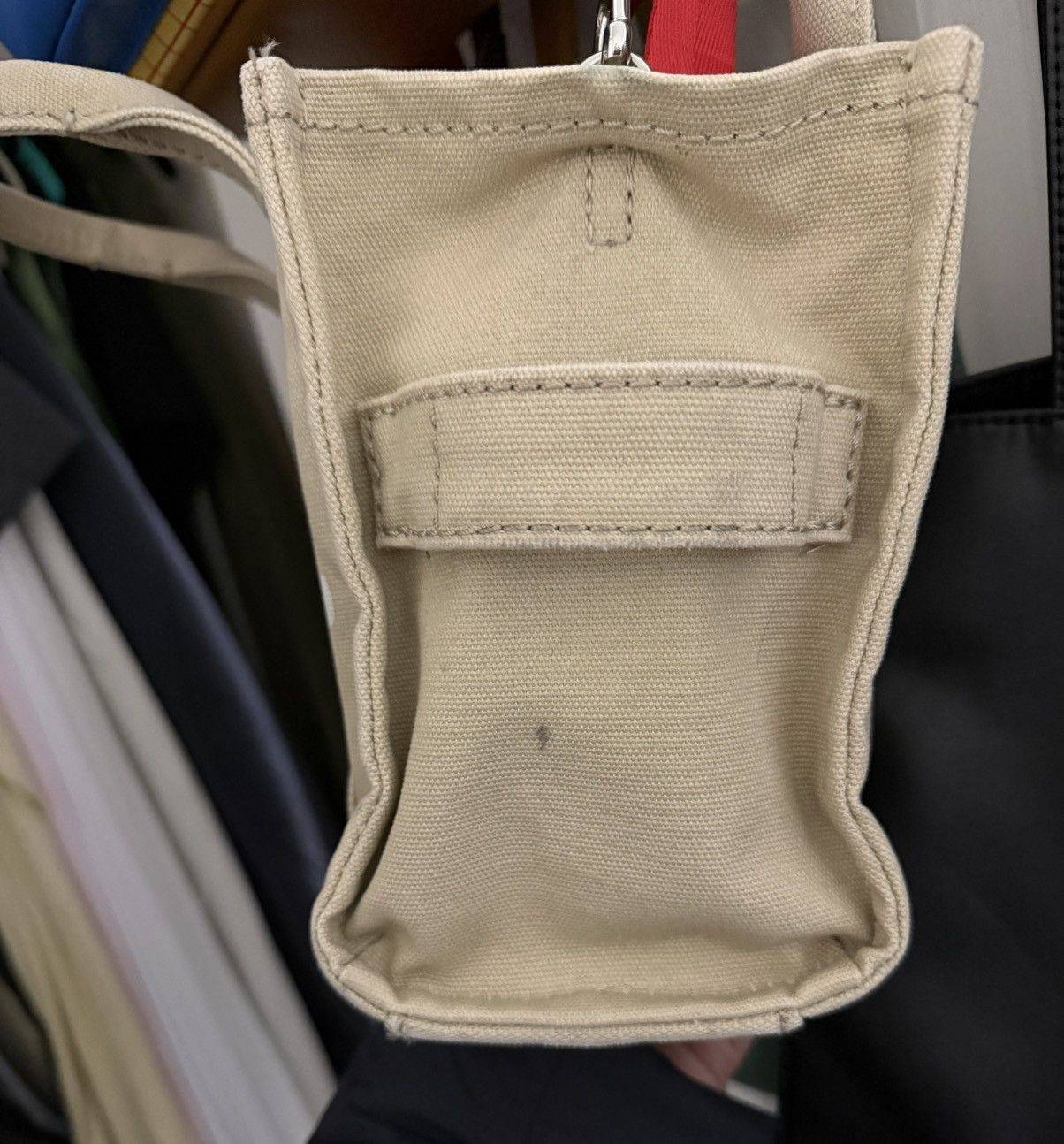 Marc Jacobs Marc Jacobs The Canvas Small Tote Bag ‘Beige’ Size ONE SIZE - 6 Thumbnail