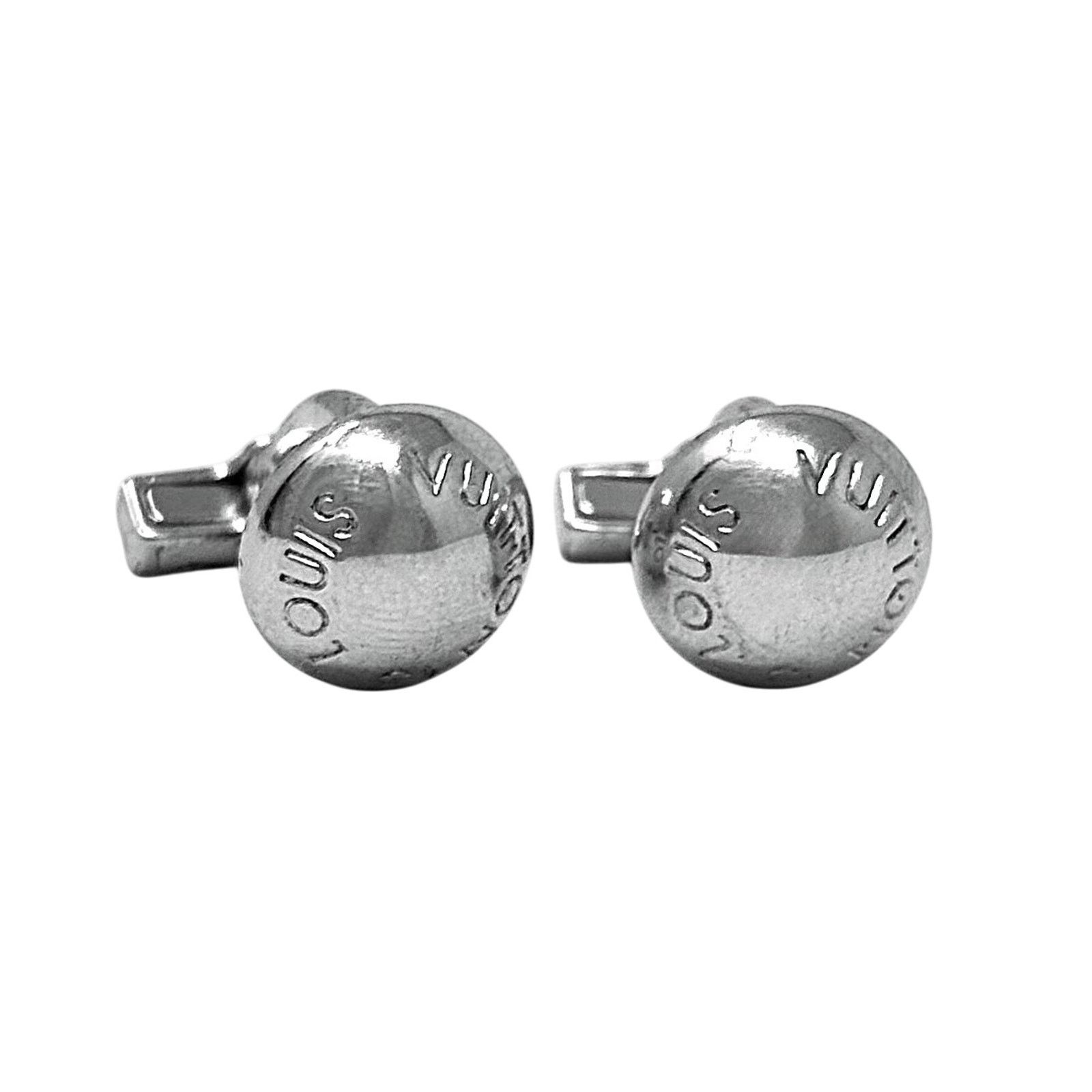 Louis Vuitton Louis Vuitton Logo Cufflinks Size ONE SIZE - 1 Thumbnail