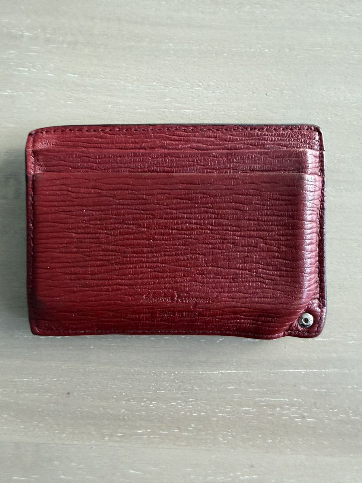 Salvatore Ferragamo Salvatore Ferragamo Red & Black Wallet with Card Holder Size ONE SIZE - 5 Thumbnail