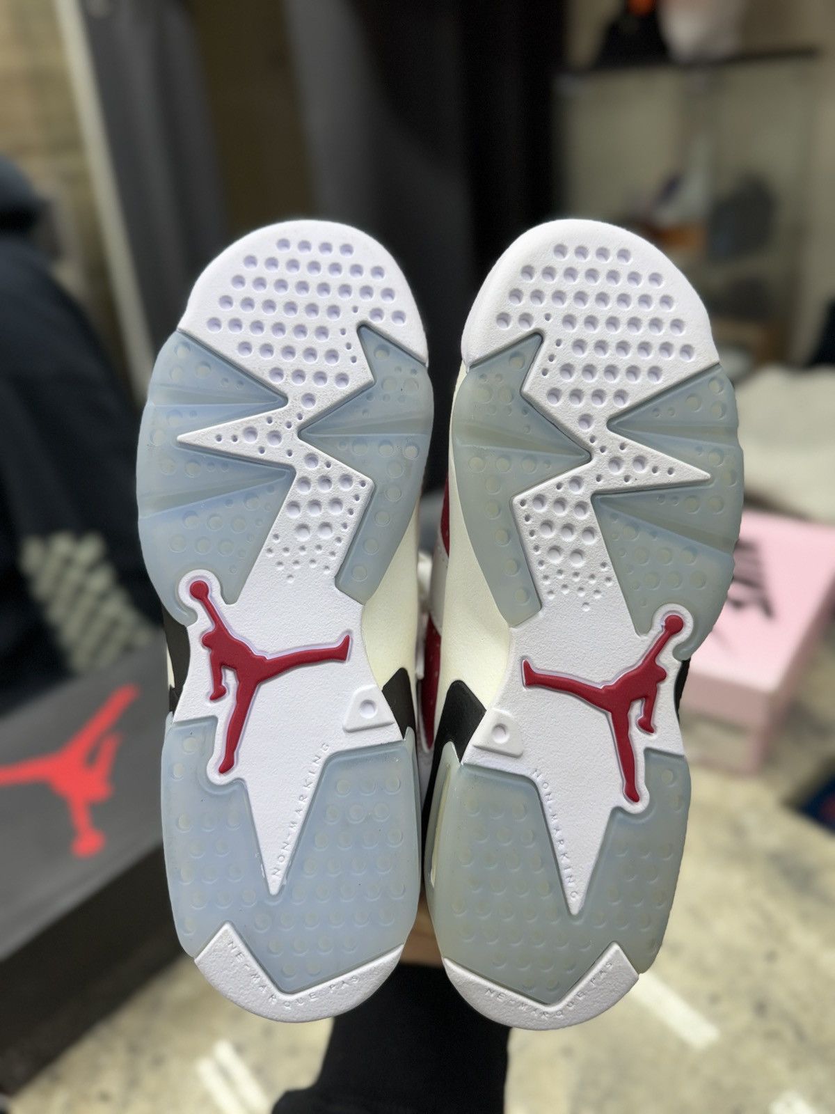 Jordan Brand × Nike Air Jordan Carmine 6s Size US 6 / EU 39 - 5 Thumbnail