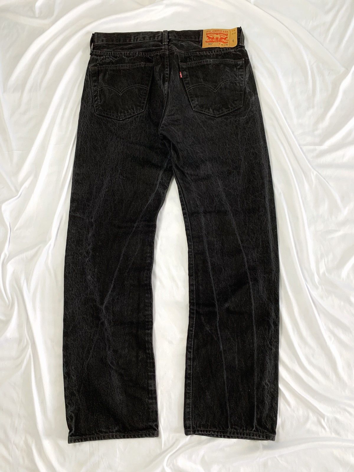 Levi's Levis 501 black jeans pant 34x32 Size US 34 / EU 50 - 1 Thumbnail
