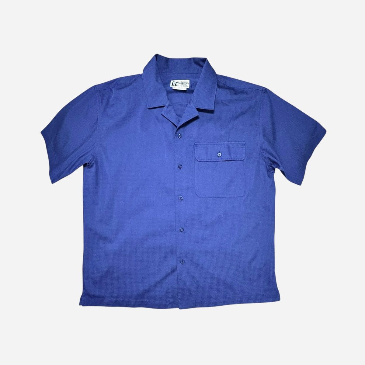 Marmot Marmot Men’s Muir Blue Camp Short Sleeve Shirt Sz M Size US M / EU 48-50 / 2 - 7 Thumbnail
