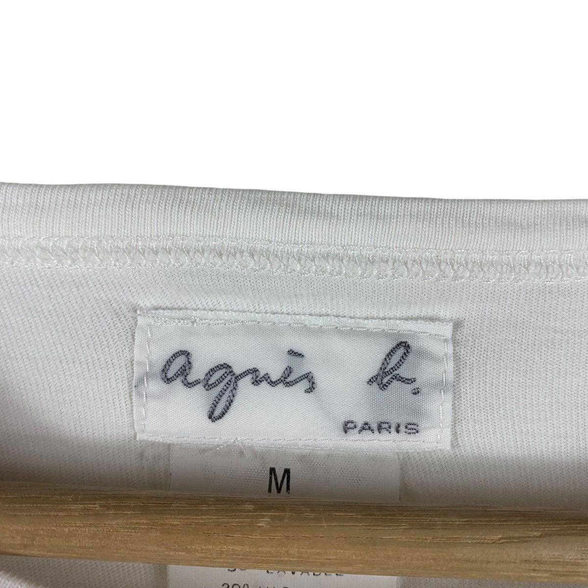 Designer × agnes b. AGNES B Og spellout Long sleeve tee Size US M / EU 48-50 / 2 - 3 Thumbnail