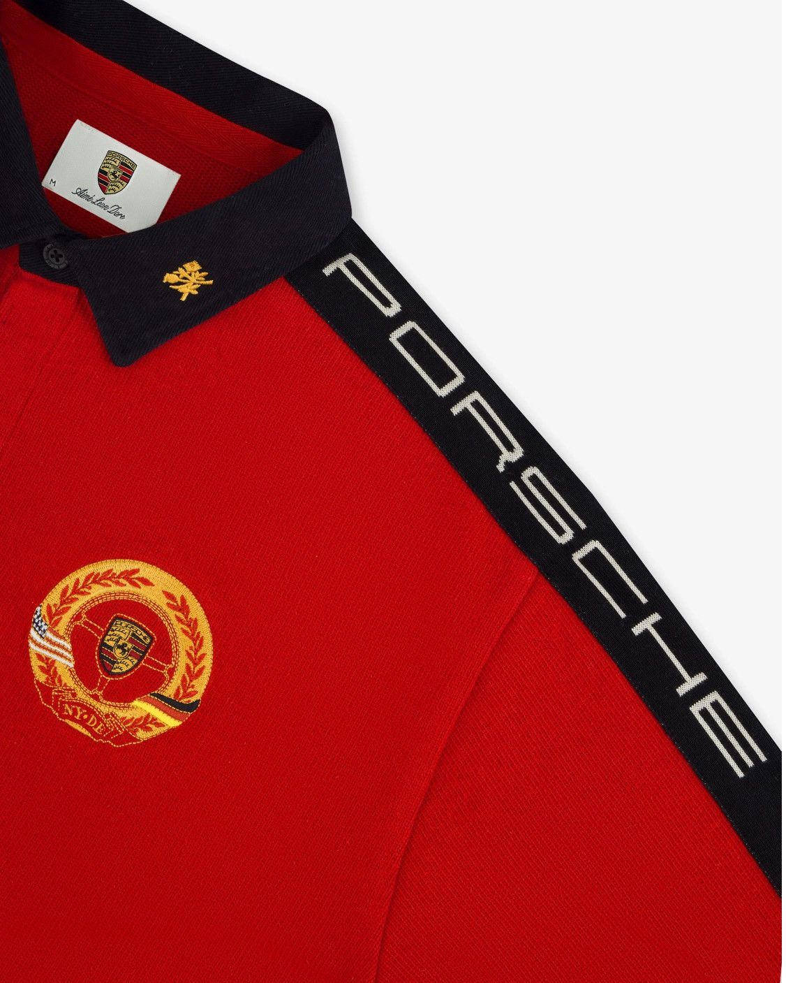 Aime Leon Dore Aime Leon Dore x ALD / Porsche Crest Rugby Red Size Large Size US L / EU 52-54 / 3 - 7 Thumbnail