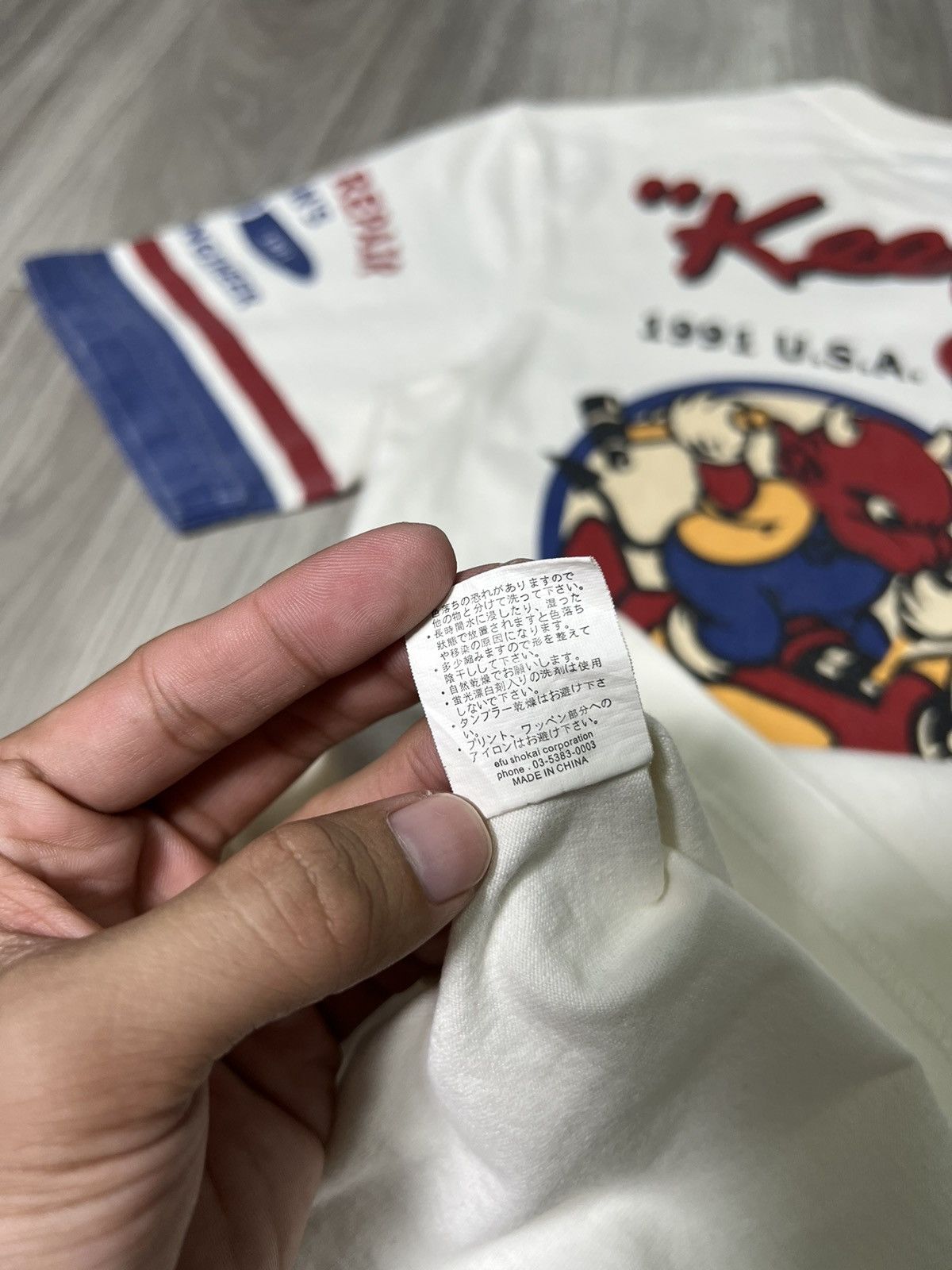 Japanese Brand × Tedman × Vintage Vintage Tedman 1991 "Keep em Flying" Tee Size US S / EU 44-46 / 1 - 11 Thumbnail