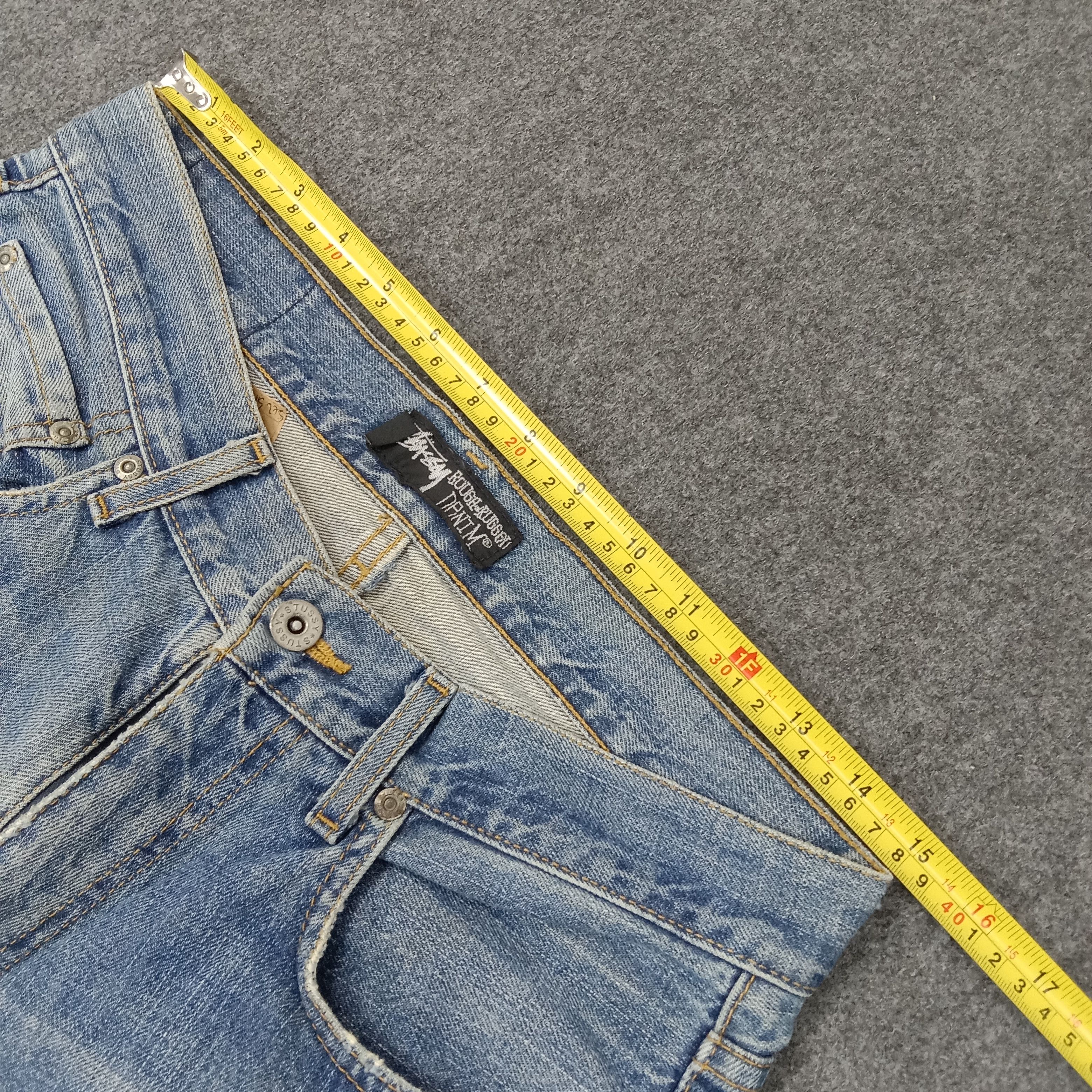Stussy Stussy American Streetwear Style Denim Jeans C228N9 Size US 30 / EU 46 - 8 Thumbnail