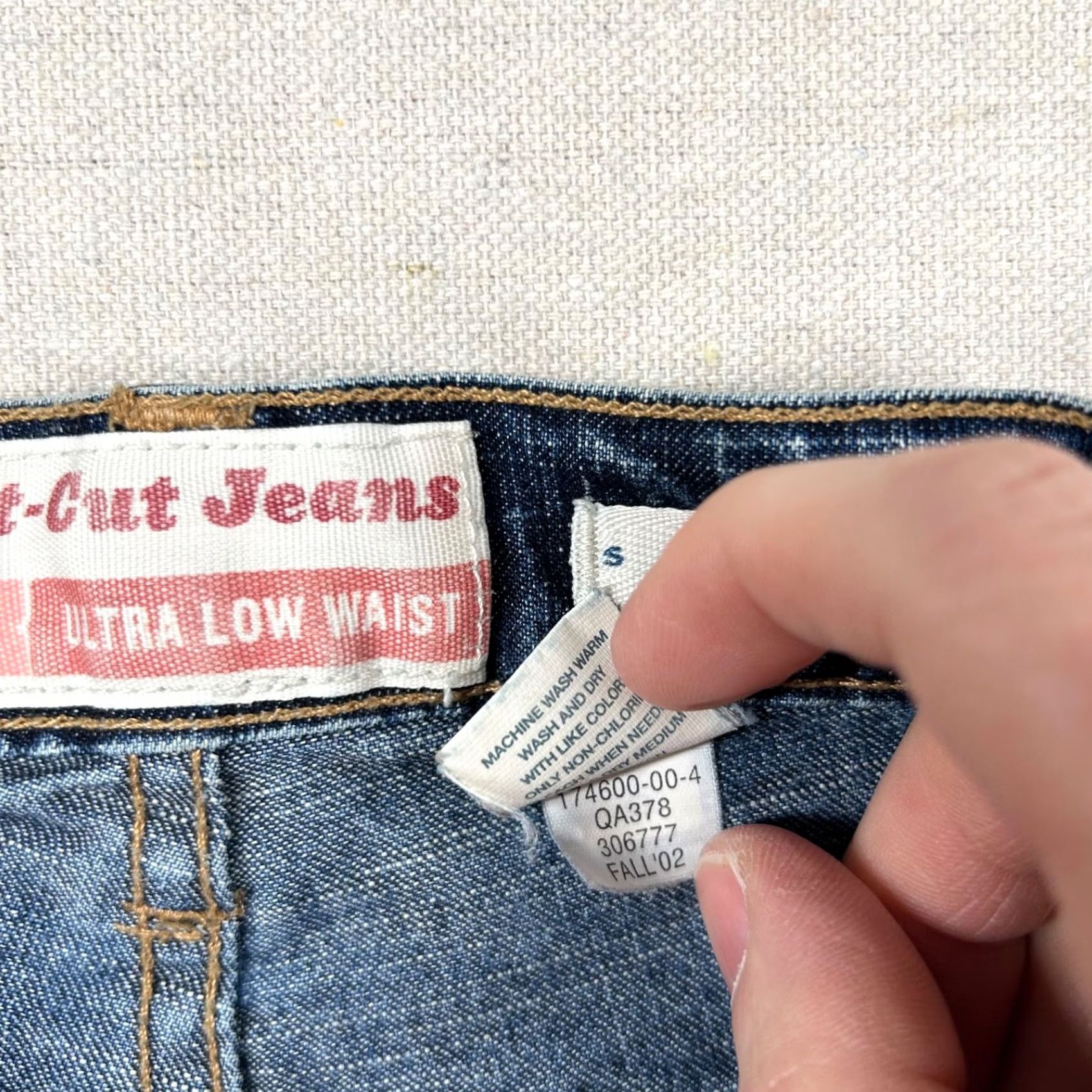 Old Navy VINTAGE Old Navy Jeans Womens 10 Boot Cut Mid Rise Stretch Denim Blue 5-Pocket 32in inseam Mens Womens Girls Boys Size 32" / US 10 / IT 46 - 5 Thumbnail