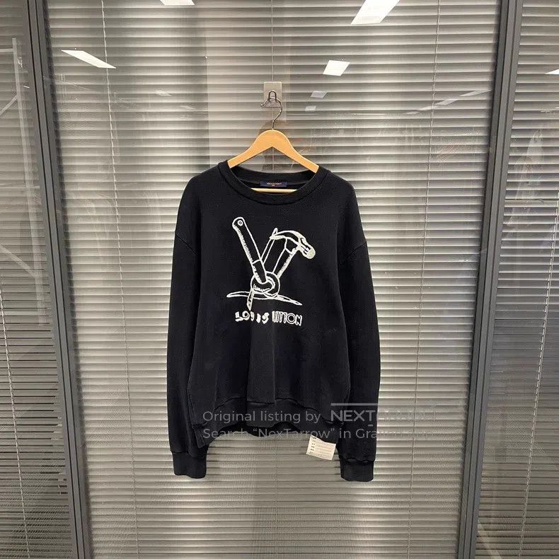 Louis Vuitton Louis Vuitton Black Hoodie Size US XXL / EU 58 / 5 - 1 Thumbnail