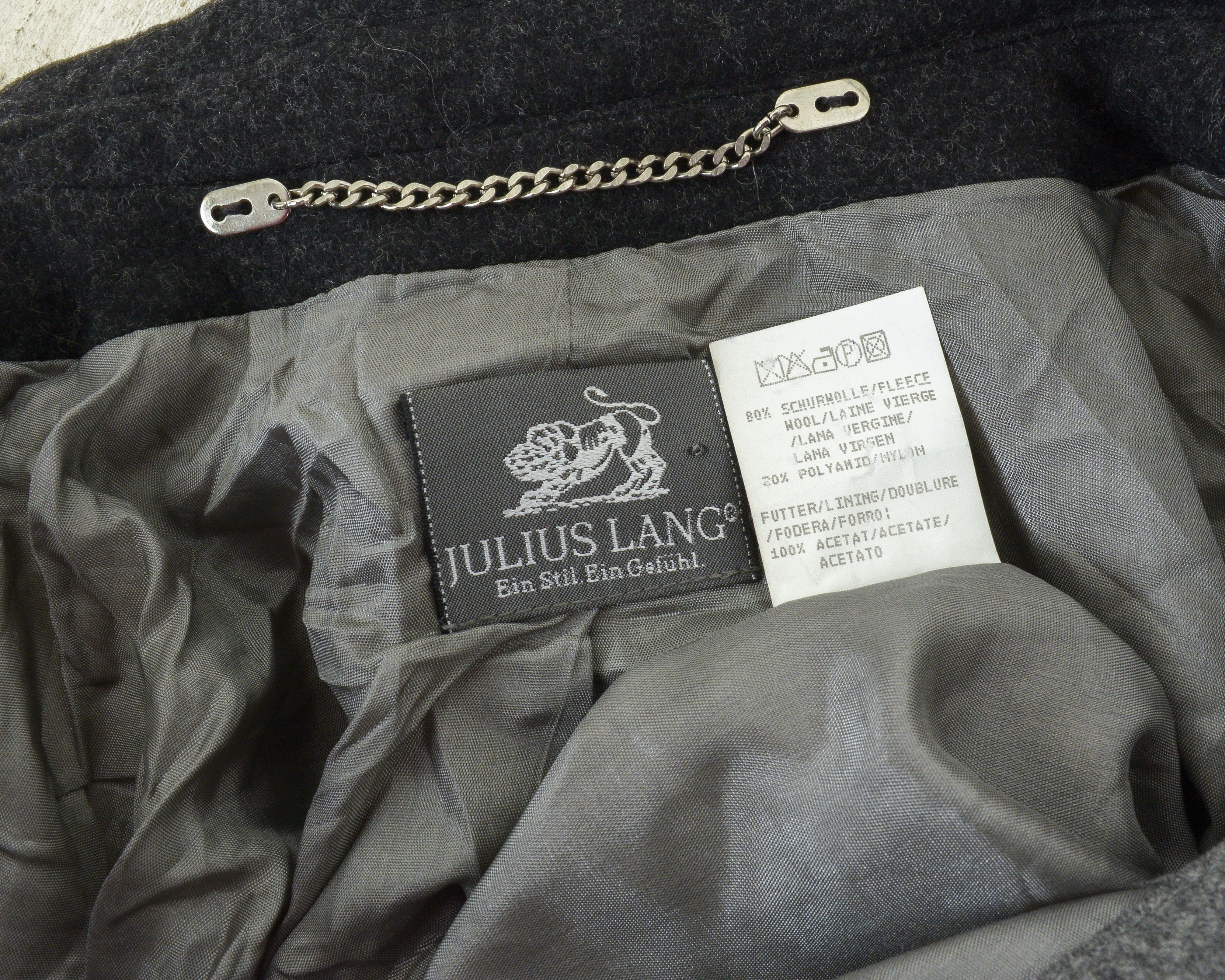 Julius Julius Lang M Wool Blazer Jacket Trachten Coat Padded Size M / US 6-8 / IT 42-44 - 9 Thumbnail