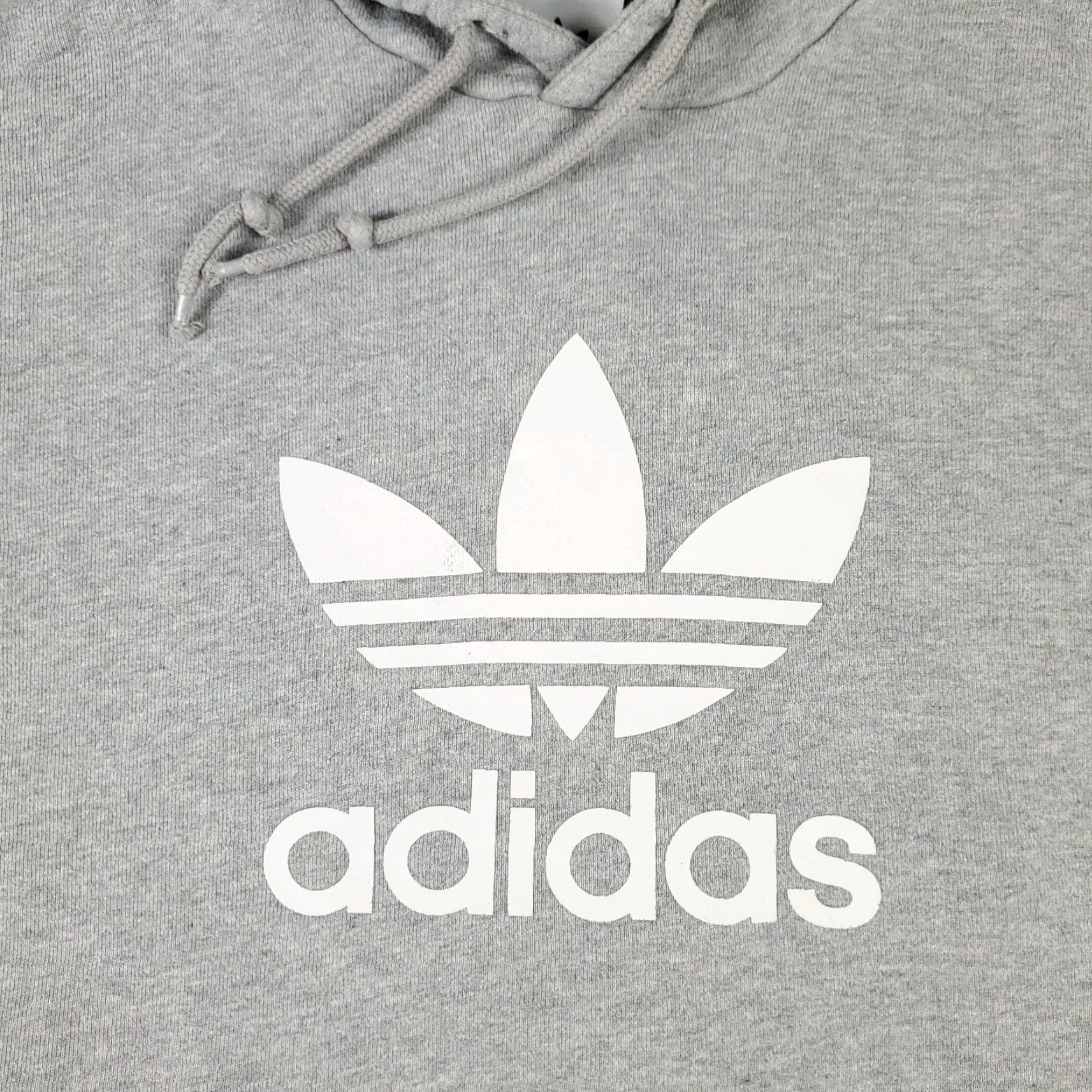 Adidas Adidas Hoodie Mens M Gray Pullover Sweatshirt Sweatshirt Hoodie Casual Logo Sports Size US M / EU 48-50 / 2 - 2 Thumbnail