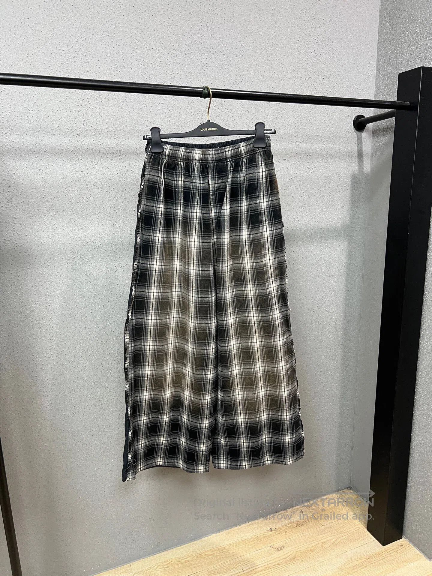 Balenciaga Balenciaga Checked Patchwork Pants. Size 23" - 1 Thumbnail