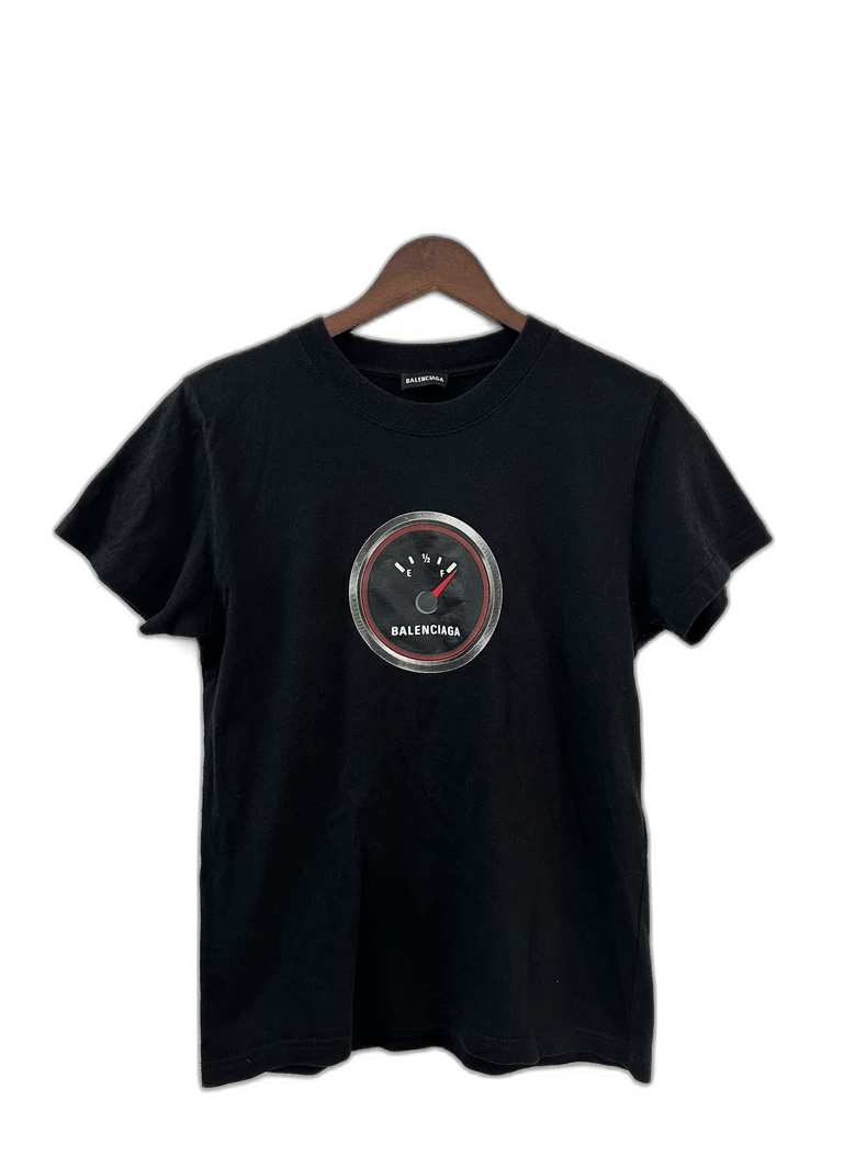 Balenciaga Balenciaga Clock Print Short Sleeve T-Shirt Size US M / EU 48-50 / 2 - 1 Thumbnail