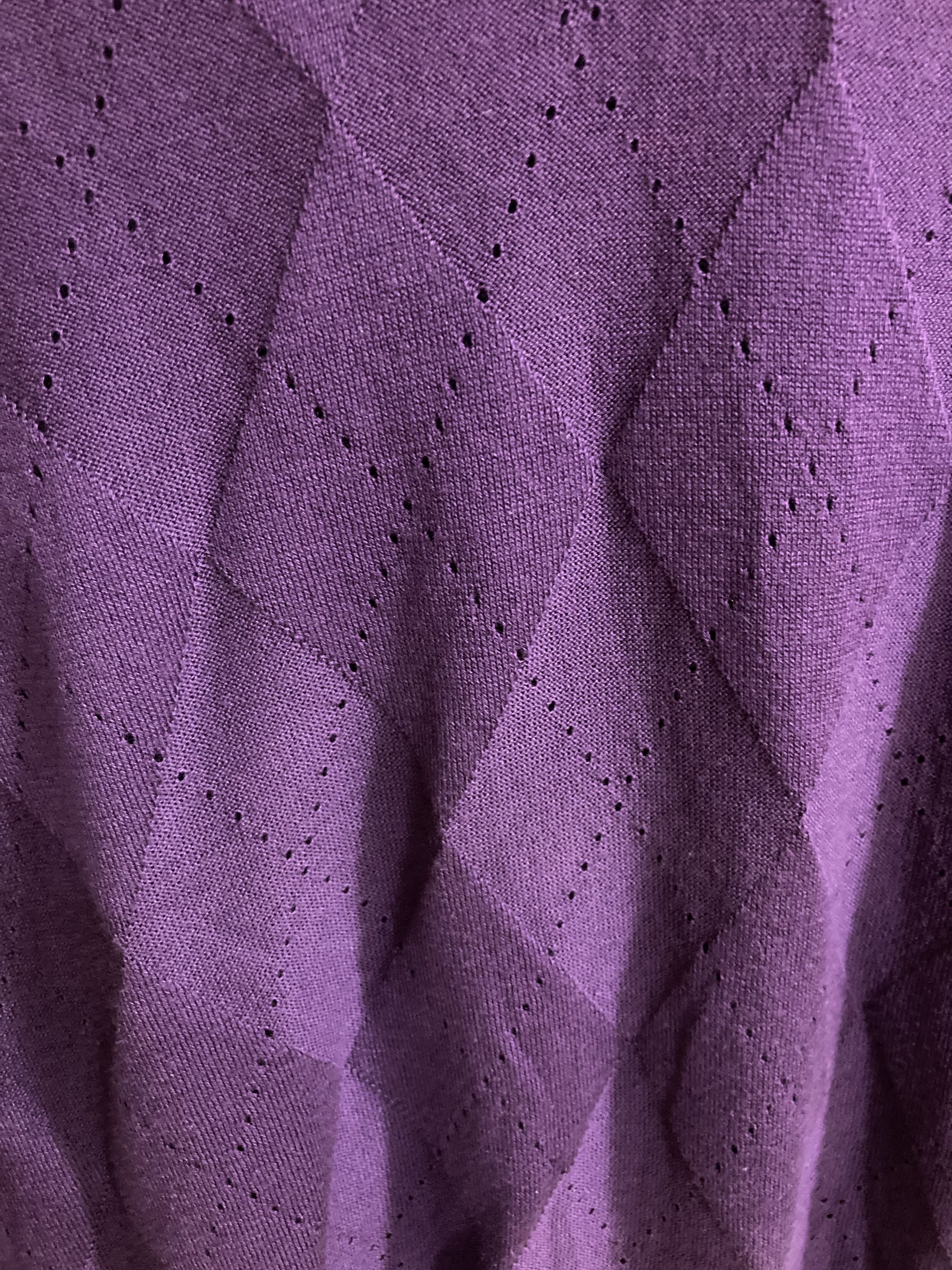 John Smedley John Smedley For + v-neck long sleeve purple pullover Size US M / EU 48-50 / 2 - 7 Thumbnail