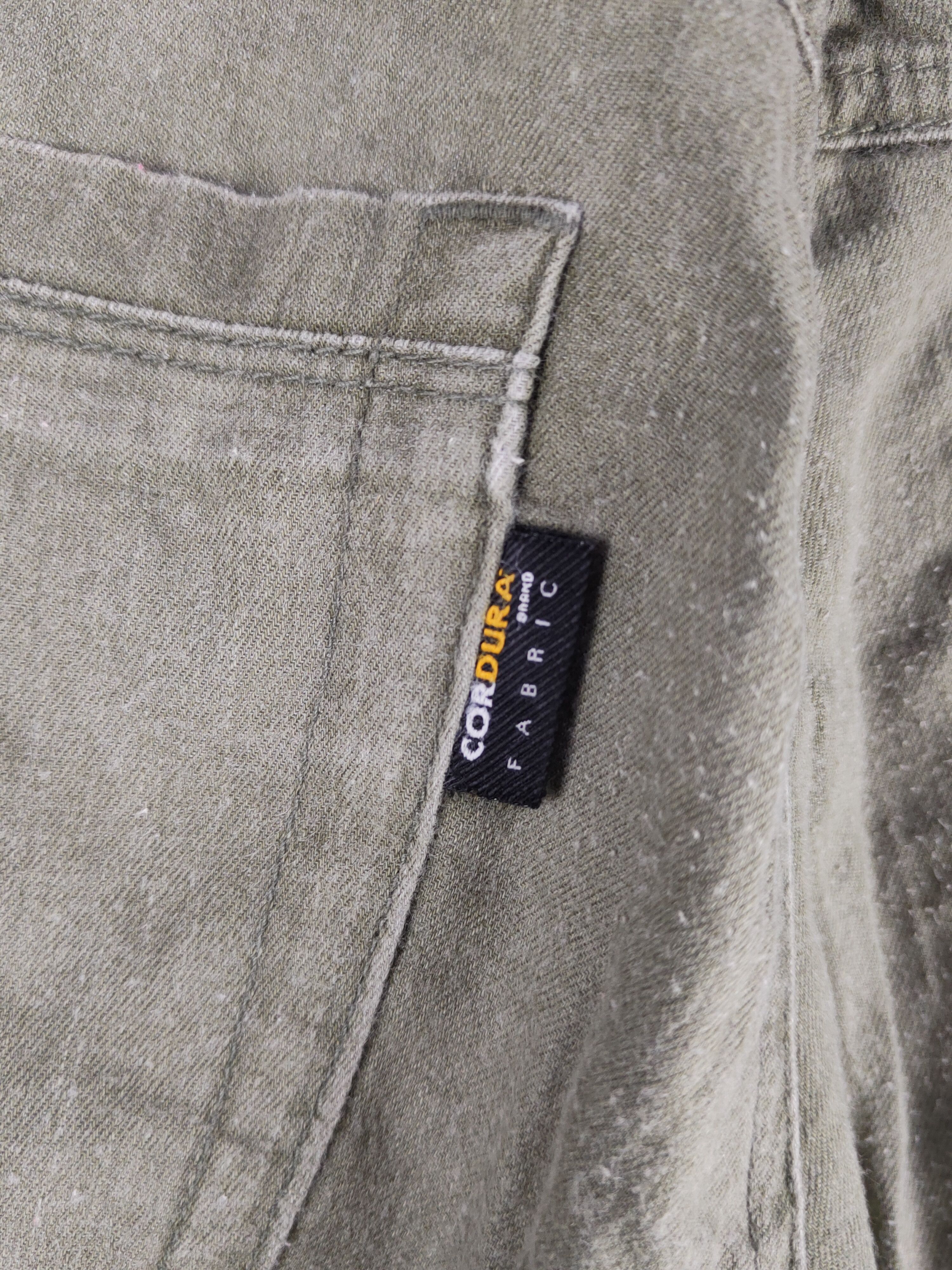Japanese Brand Burtle Olive Faded Multipocket Tactical Cargo Pants #S2411 Size US 33 - 10 Thumbnail