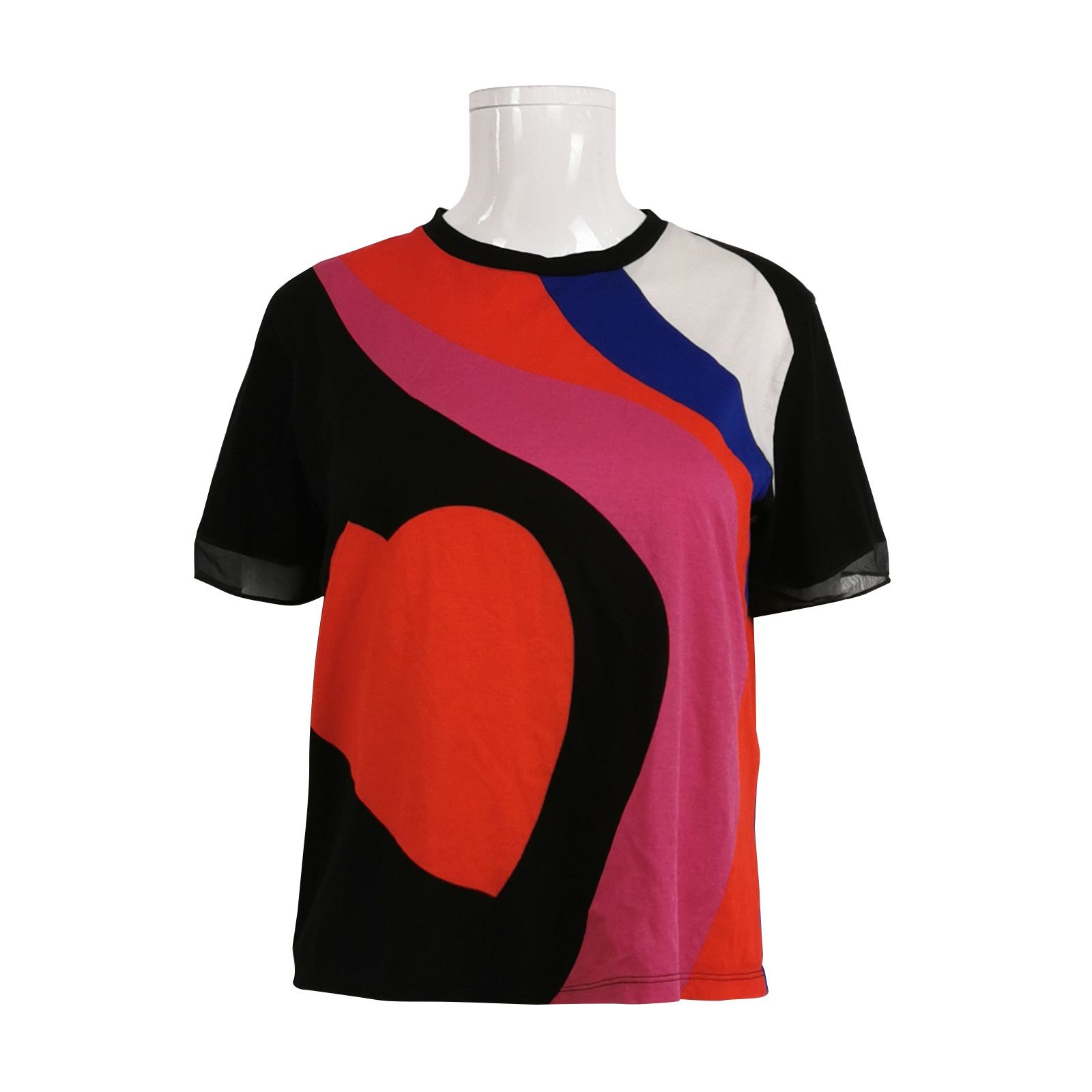 Alexander McQueen Alexander McQueen Women s Short Sleeve Shirts Size S / US 4 / IT 40 - 1 Thumbnail