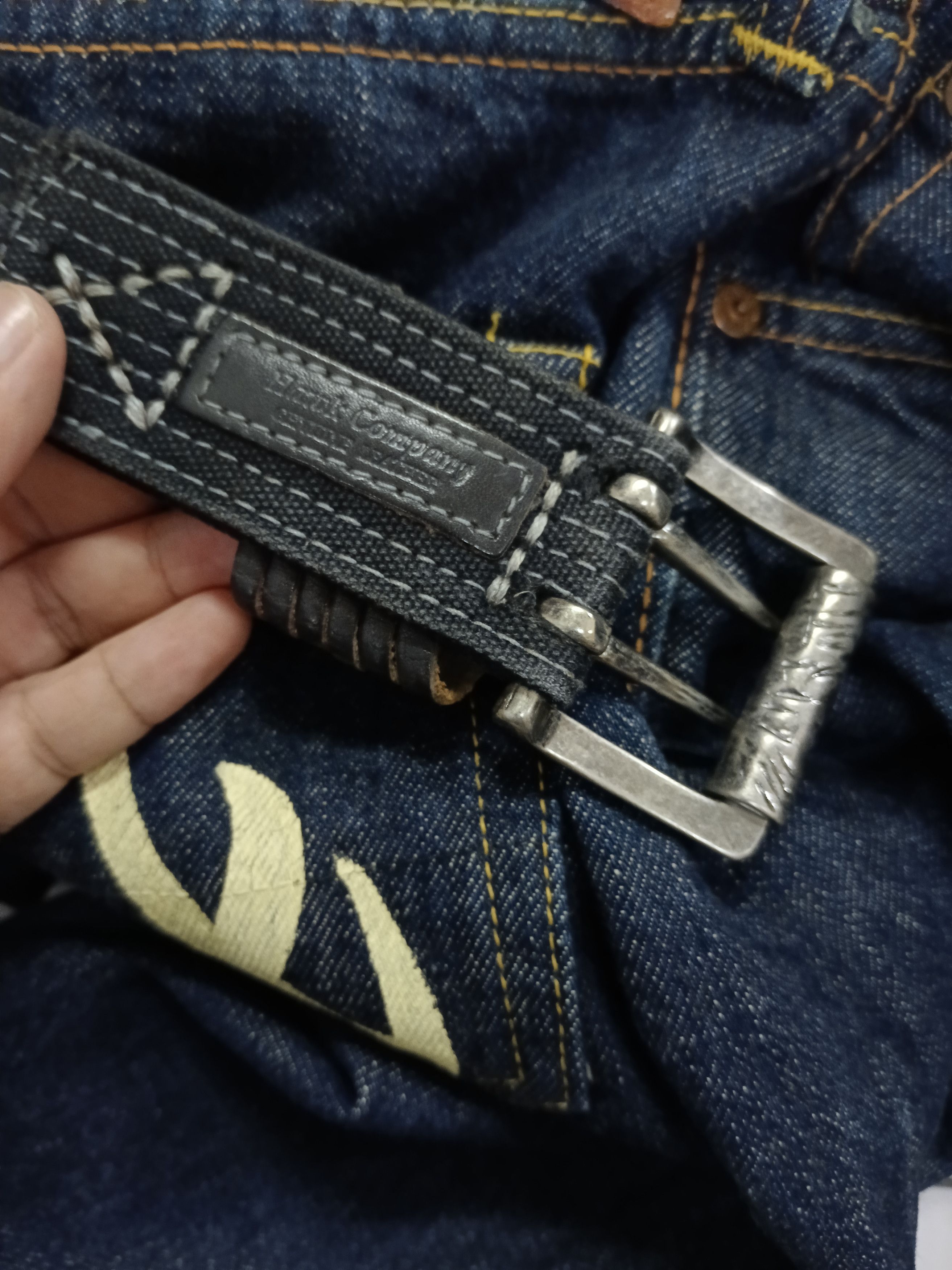 Hawk HAWK COMPANY MADE IN JAPAN STITCHING BELT Size ONE SIZE - 9 Thumbnail
