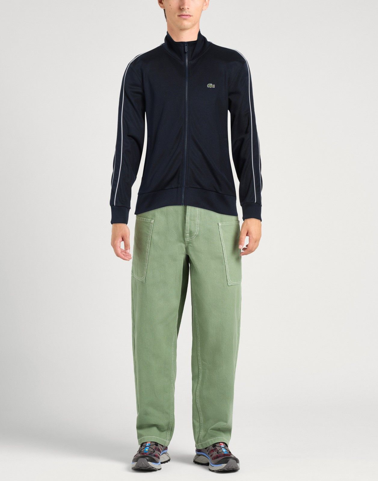 Lacoste LACOSTE Croc Track top Size US L / EU 52-54 / 3 - 2 Thumbnail