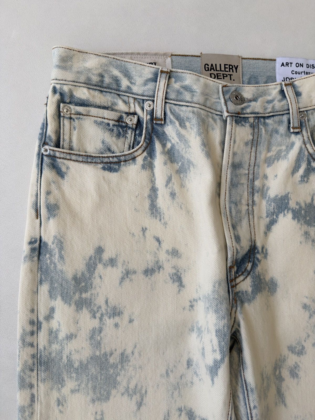 Gallery Dept. ‘Surf 5001’ Bleached Denim Jeans Size US 30 / EU 46 - 3 Thumbnail
