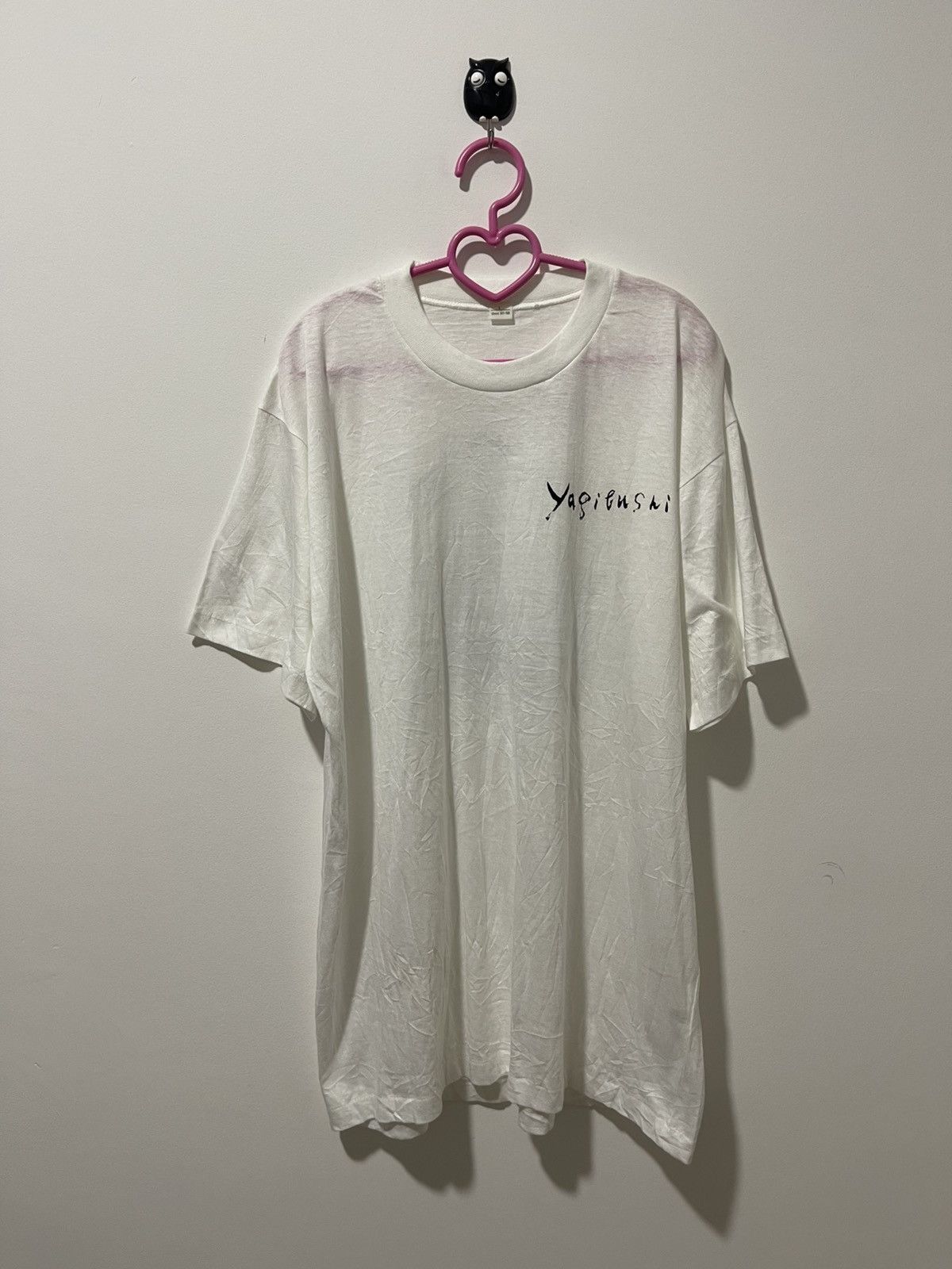 Vintage Rare 90s Vintage YAGIBUSHI Japan Traditional Paper Thin Tee Size US L / EU 52-54 / 3 - 3 Thumbnail