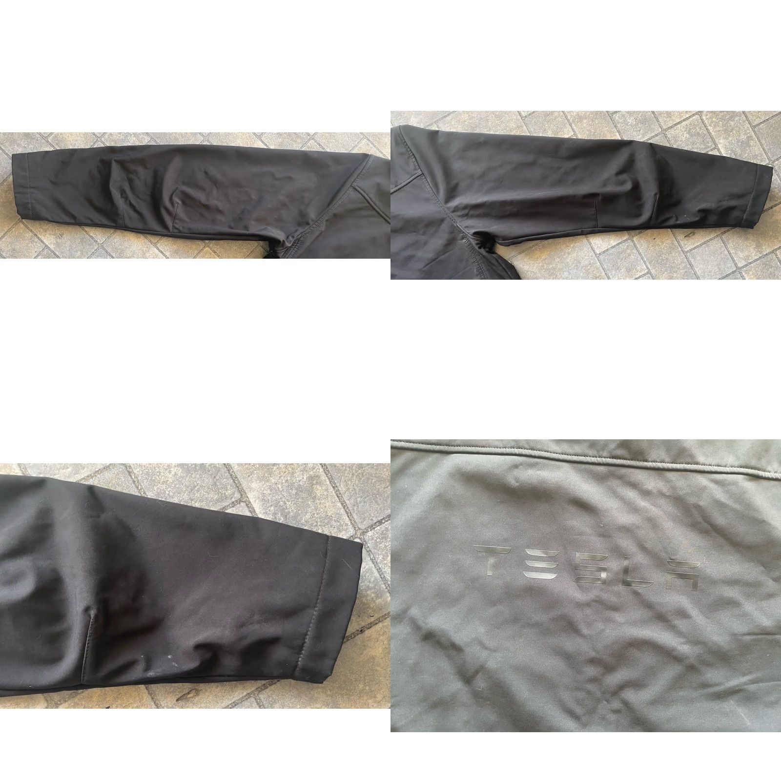 Vintage Tesla MENS XL Black Full Zip Jacket With Zipper Pockets Size US XL / EU 56 / 4 - 11 Thumbnail