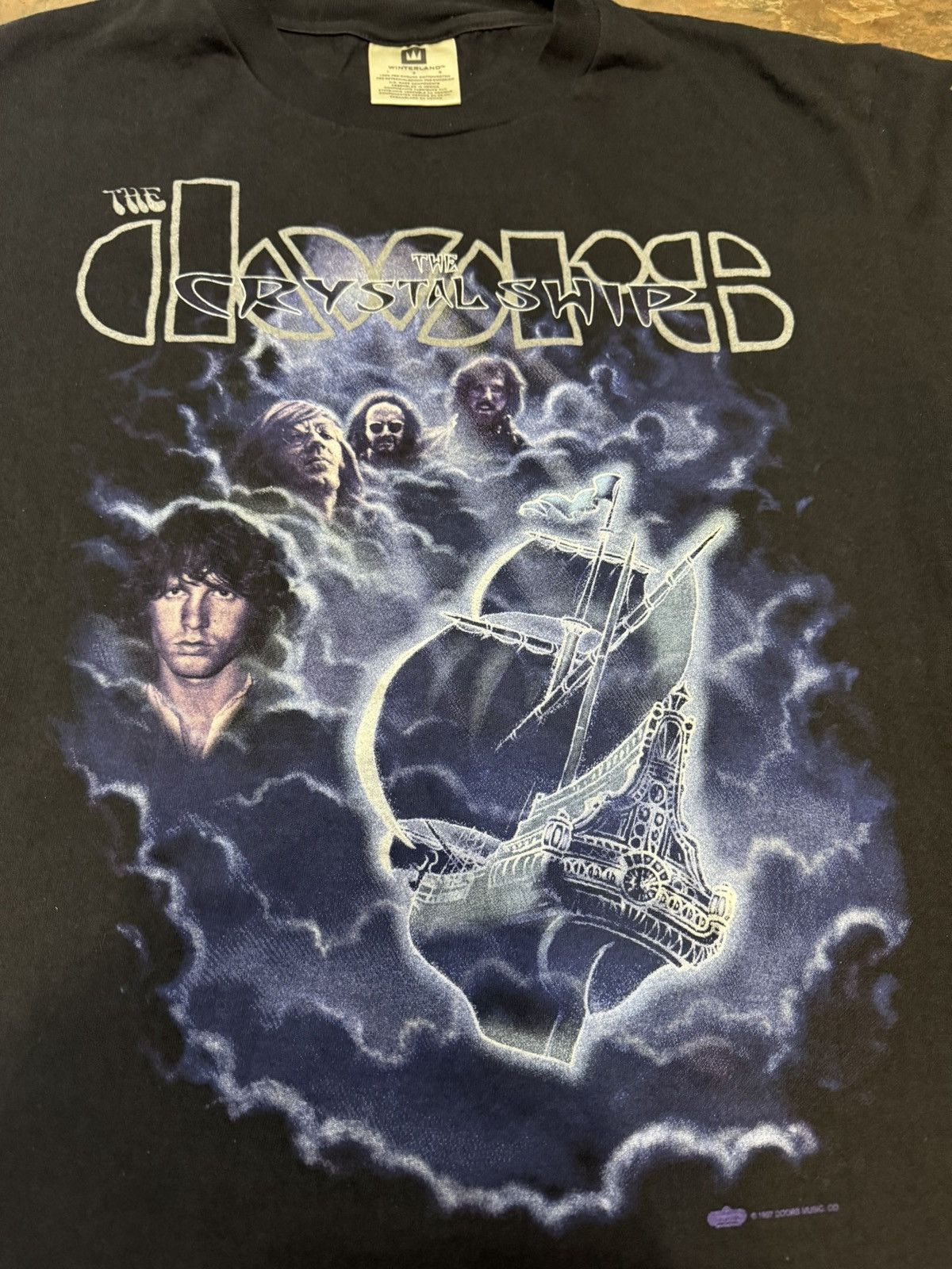 Band Tees vintage the doors crystal ship shirt Size US L / EU 52-54 / 3 - 2 Thumbnail