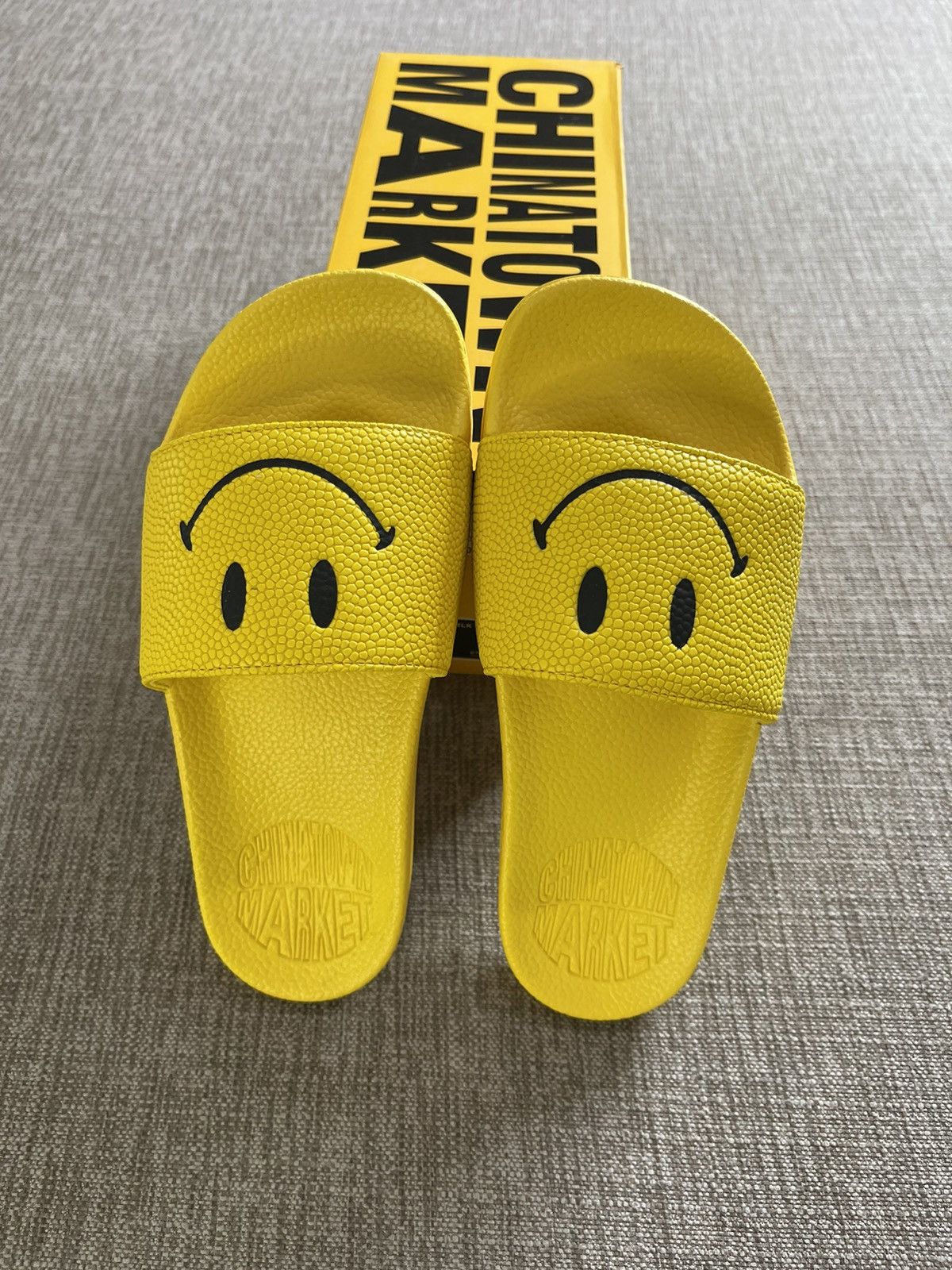Market Chinatown Market Bball Smiley Slide Size US 5 / EU 37 - 4 Thumbnail