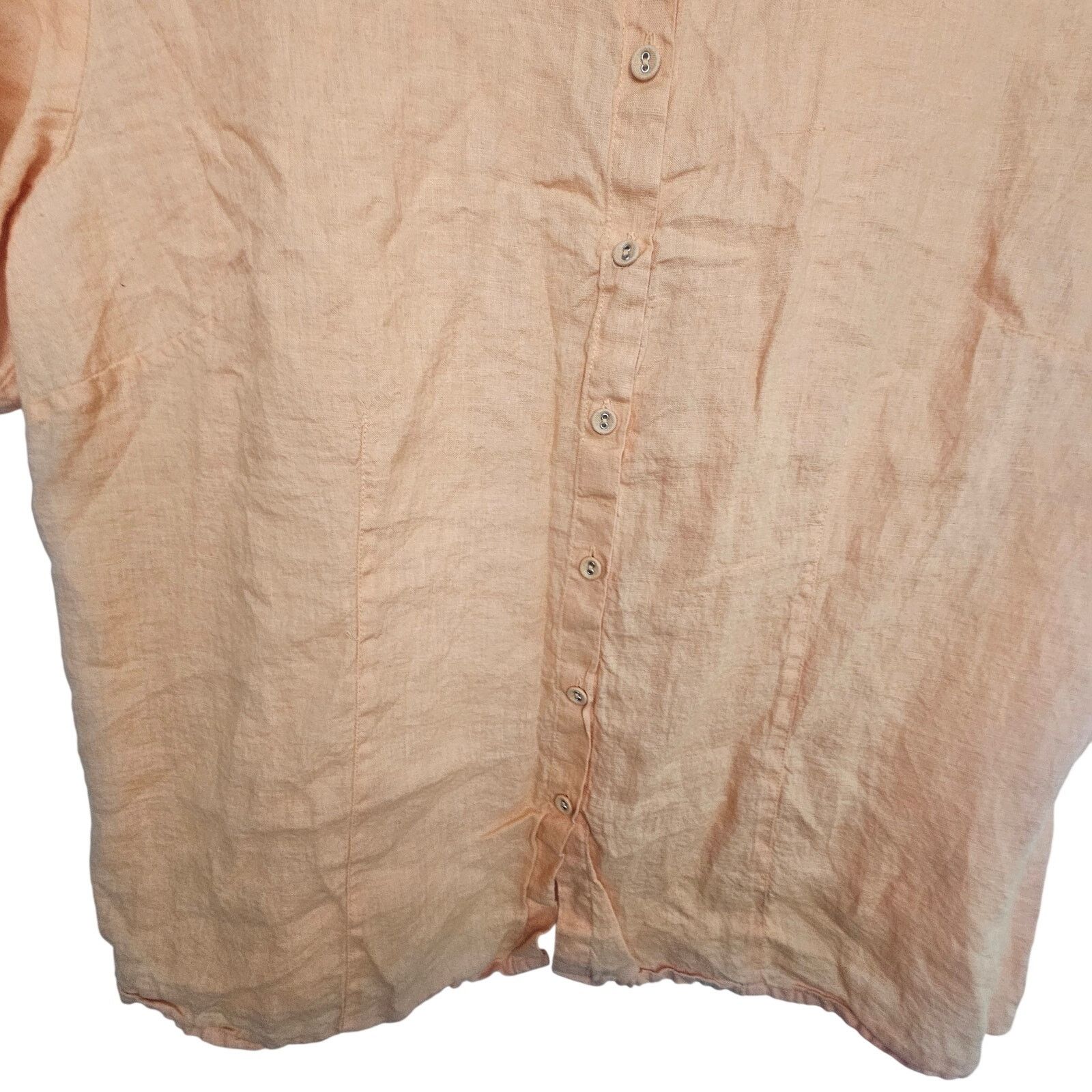 Eileen Fisher Eileen Fisher Womens Irish Linen Tunic 1X Lagenlook Resort Size XL / US 12-14 / IT 48-50 - 3 Thumbnail