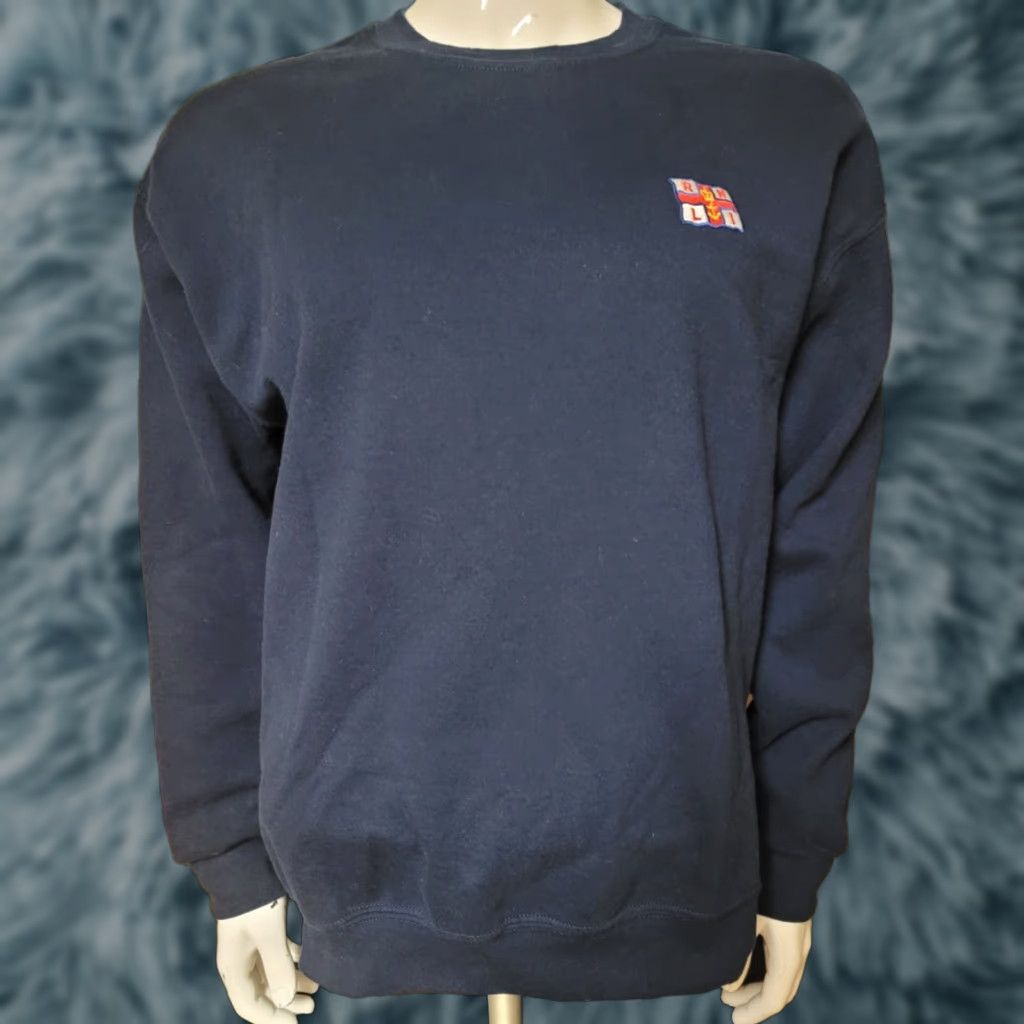 Gildan VINTAGE RNLI Crewneck Logo Sweatshirt Blue L Men Long Sleeve Polyester Blend Gildan 50/50 Sweatshirt England UK Boats Country Nautical 90s? Size US L / EU 52-54 / 3 - 1 Thumbnail