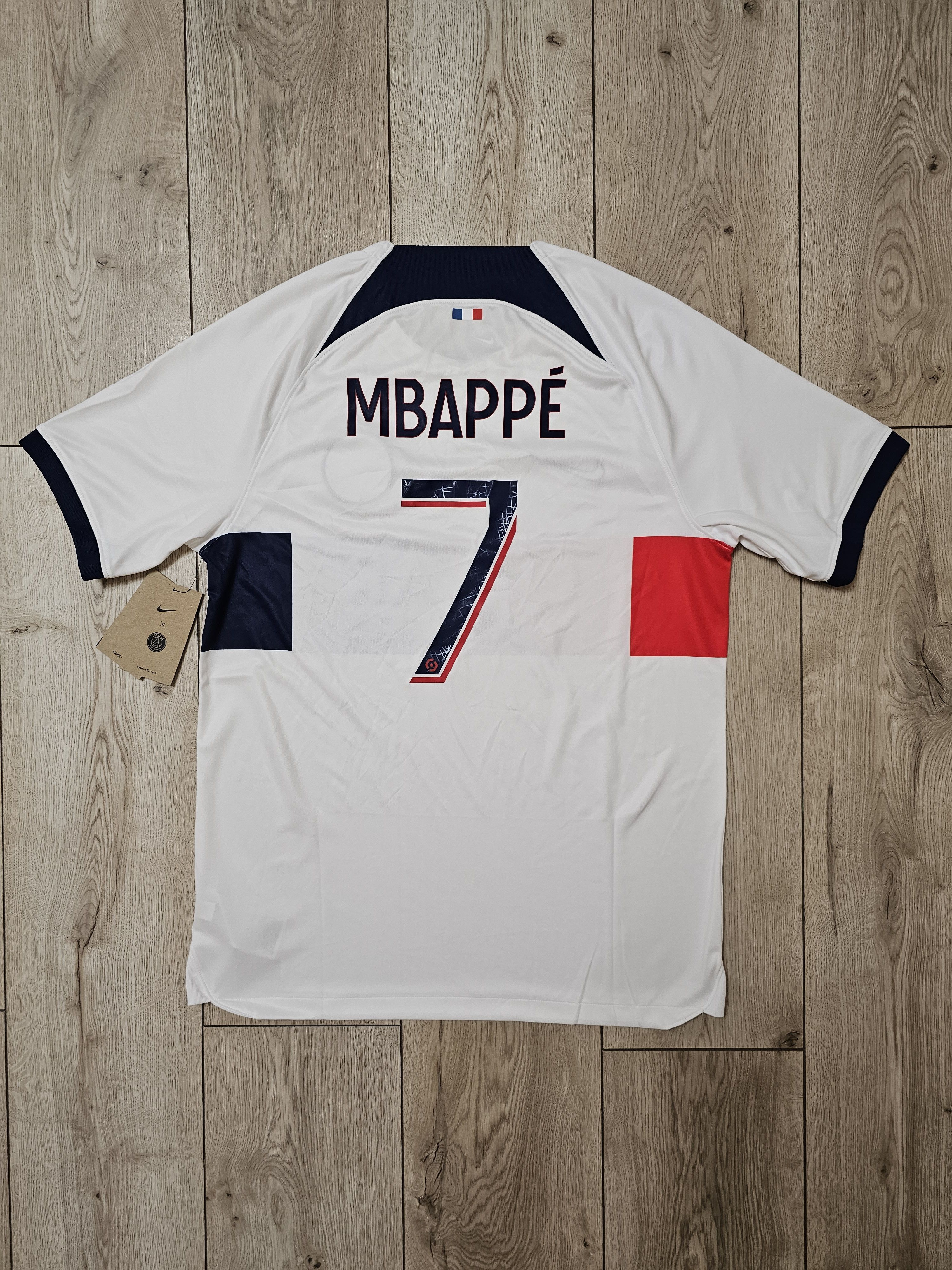 Nike PSG PARIS SAINT-GERMAIN 2024 MBAPPE FOOTBALL SOCCER JERSEY Size US M / EU 48-50 / 2 - 1 Thumbnail