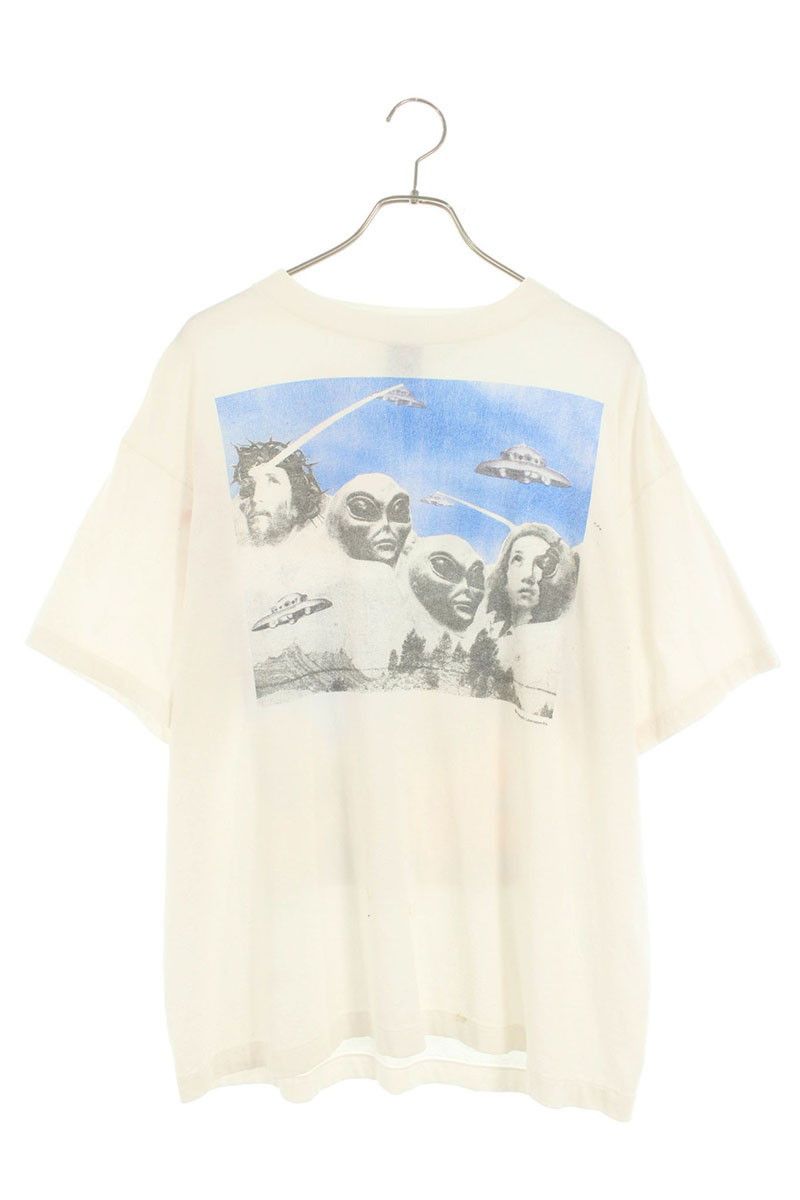 Saint Michael SAINT MICHAEL x SW 25SS Distressed Crisis Tee White Size M Size US M / EU 48-50 / 2 - 1 Thumbnail