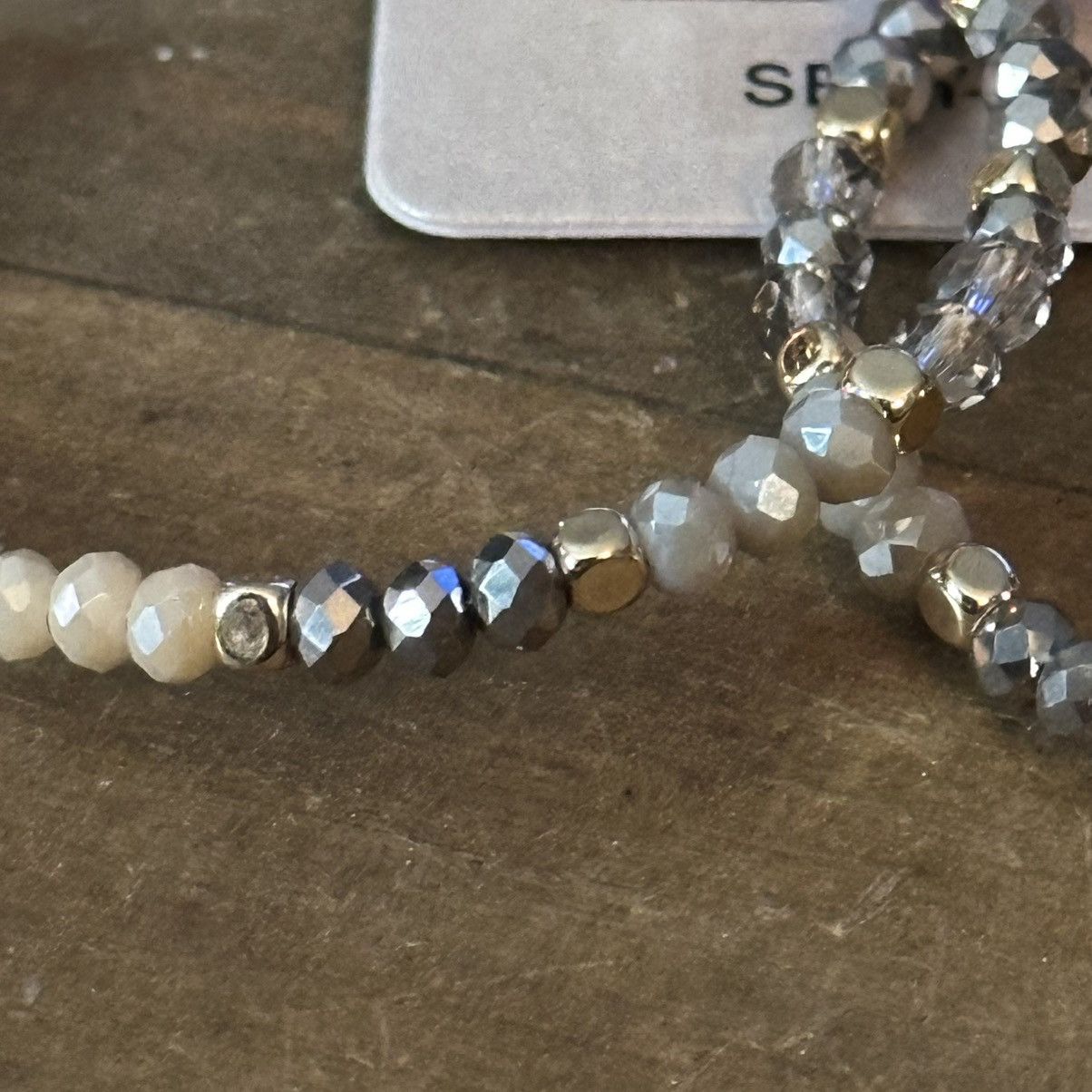 Other Frenzy semi precious stone bead hoop earrings Size ONE SIZE - 4 Thumbnail