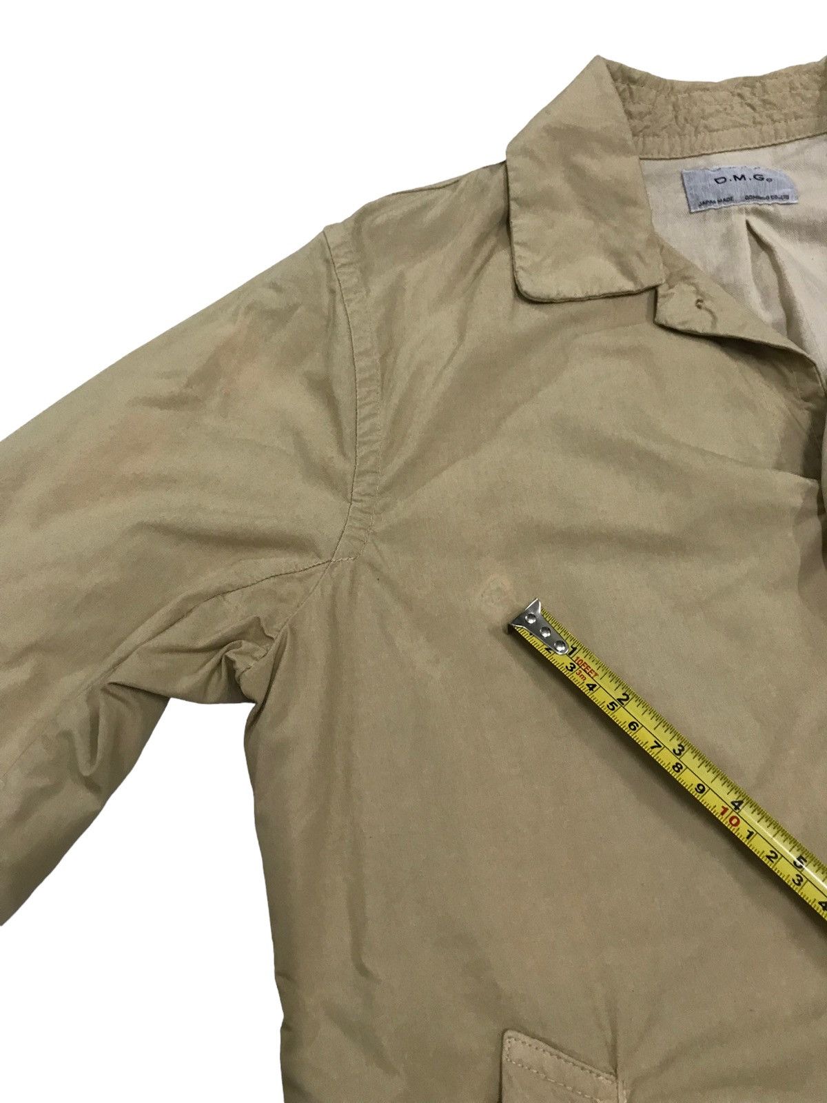 Japanese Brand Vintage Domingo DMG Japan Light Coat DMG Long Jacket Size US S / EU 44-46 / 1 - 11 Thumbnail