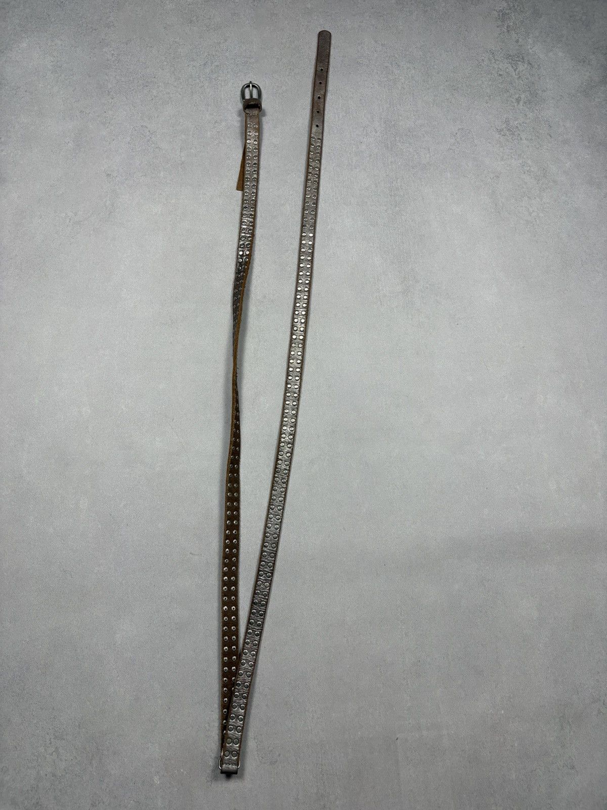Zadig & Voltaire Zadig & Voltaire Studded Leather Wrap Belt Brown T2 Archive Size ONE SIZE - 5 Thumbnail