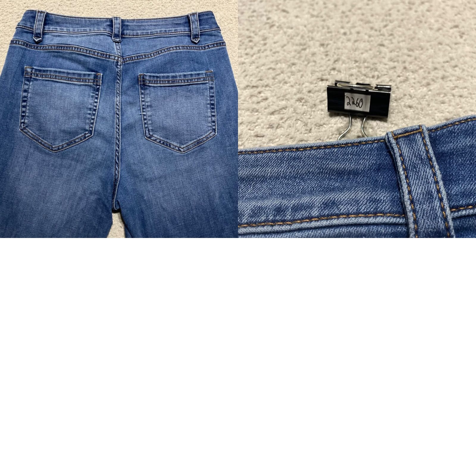 J. Jill J. Jill Jeans Blue Denim Medium Wash 6 Tall Bootcut Mid Rise 5-Pocket Slim 27in Inseam Jeans Womens Size 6 Tall Blue Denim Moore Size 28" / US 6 / IT 42 - 9 Thumbnail