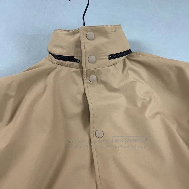Balenciaga Balenciaga Khaki back large logo jacket windbreaker Size XS / US 0-2 / IT 36-38 - 7 Thumbnail
