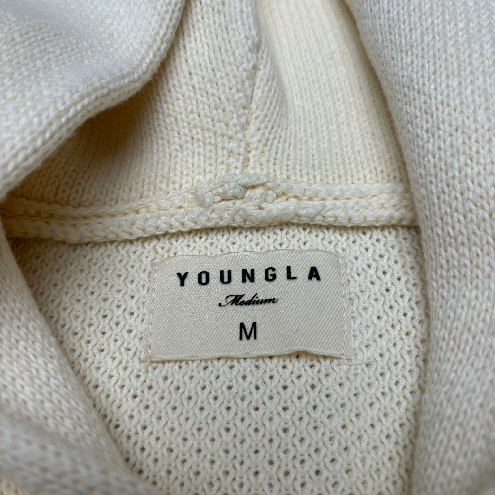 YoungLA YoungLA 547 Mojave Knitted Hoodie Men's Medium Gym Workout Size US M / EU 48-50 / 2 - 4 Thumbnail