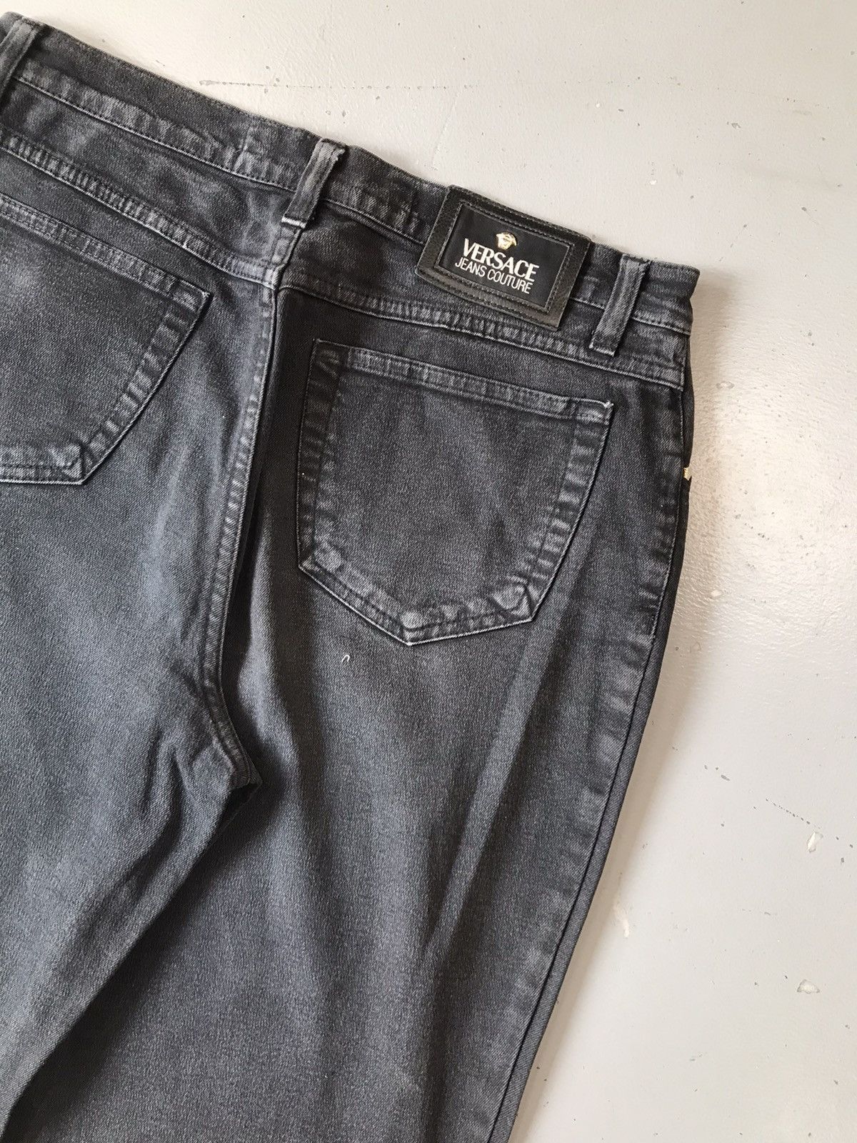 Vintage Vintage Versace inspired straight fit denim Size US 30 / EU 46 - 13 Thumbnail