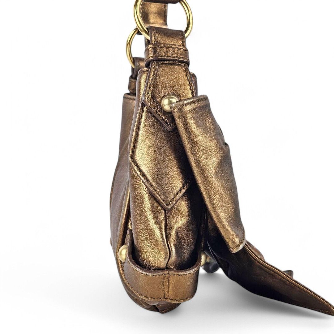 Yves Saint Laurent Yves Saint Laurent - Ribbon Handbag Leather Shoulder Bag Size ONE SIZE - 4 Thumbnail