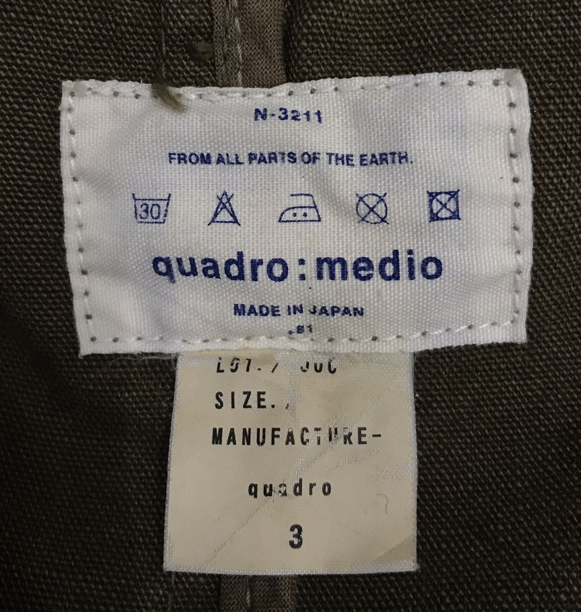 Japanese Brand × Vintage Vintage Quadro Medio Made In Japan Jacket Size US M / EU 48-50 / 2 - 10 Thumbnail