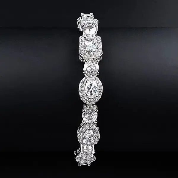 Jewelry Masumizu x ishi Oval Rectangle Silver Color Bracelet Size ONE SIZE - 5 Thumbnail
