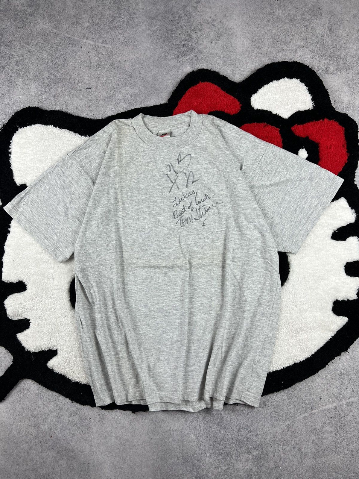 Vintage Vintage Nike Swiss All Star Basketball Camp 1998 Y2K Tee Size US L / EU 52-54 / 3 - 5 Thumbnail