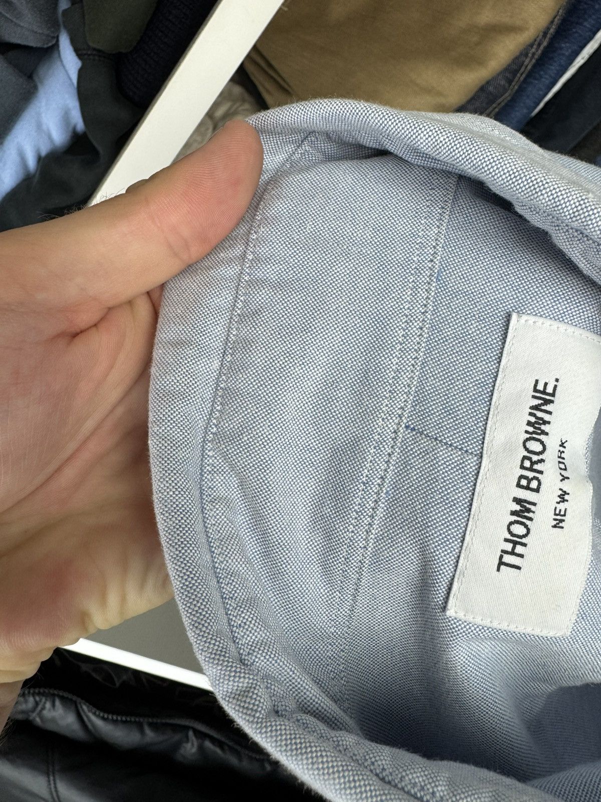 Thom Browne Button-Down Shirt Made in USA Long Sleeve Size 2